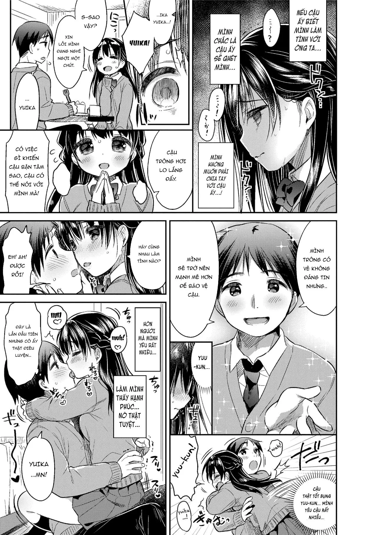 HentaiVN.net - Ảnh 13 - Hatsukoi Ecchi - First love H. - Chap 7.2: Sa Ngã