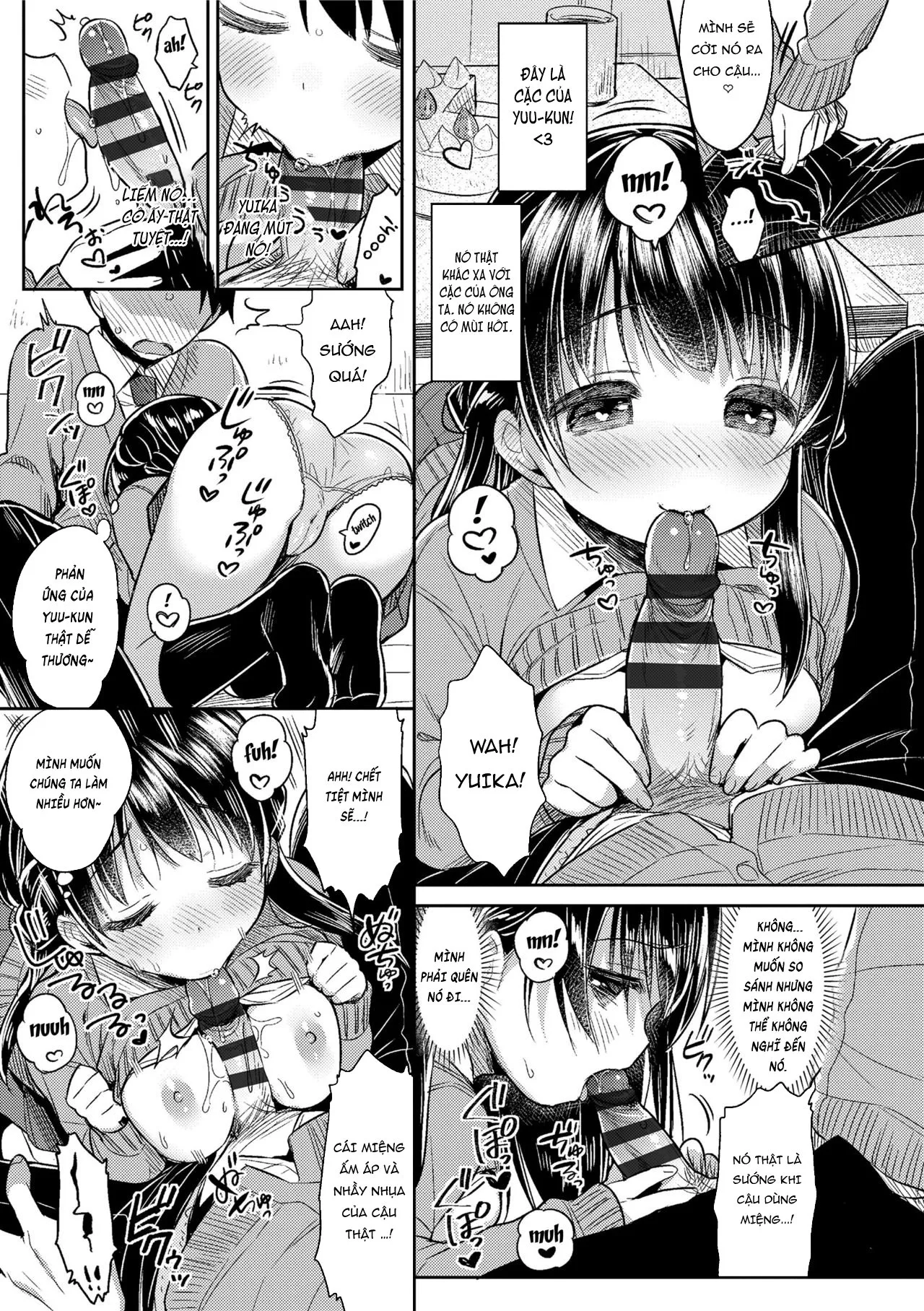 HentaiVN.net - Ảnh 15 - Hatsukoi Ecchi - First love H. - Chap 7.2: Sa Ngã