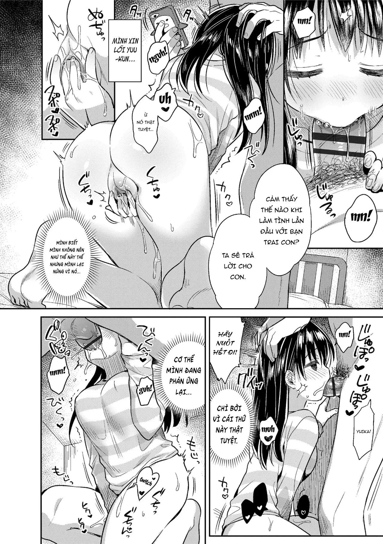 HentaiVN.net - Ảnh 18 - Hatsukoi Ecchi - First love H. - Chap 7.2: Sa Ngã