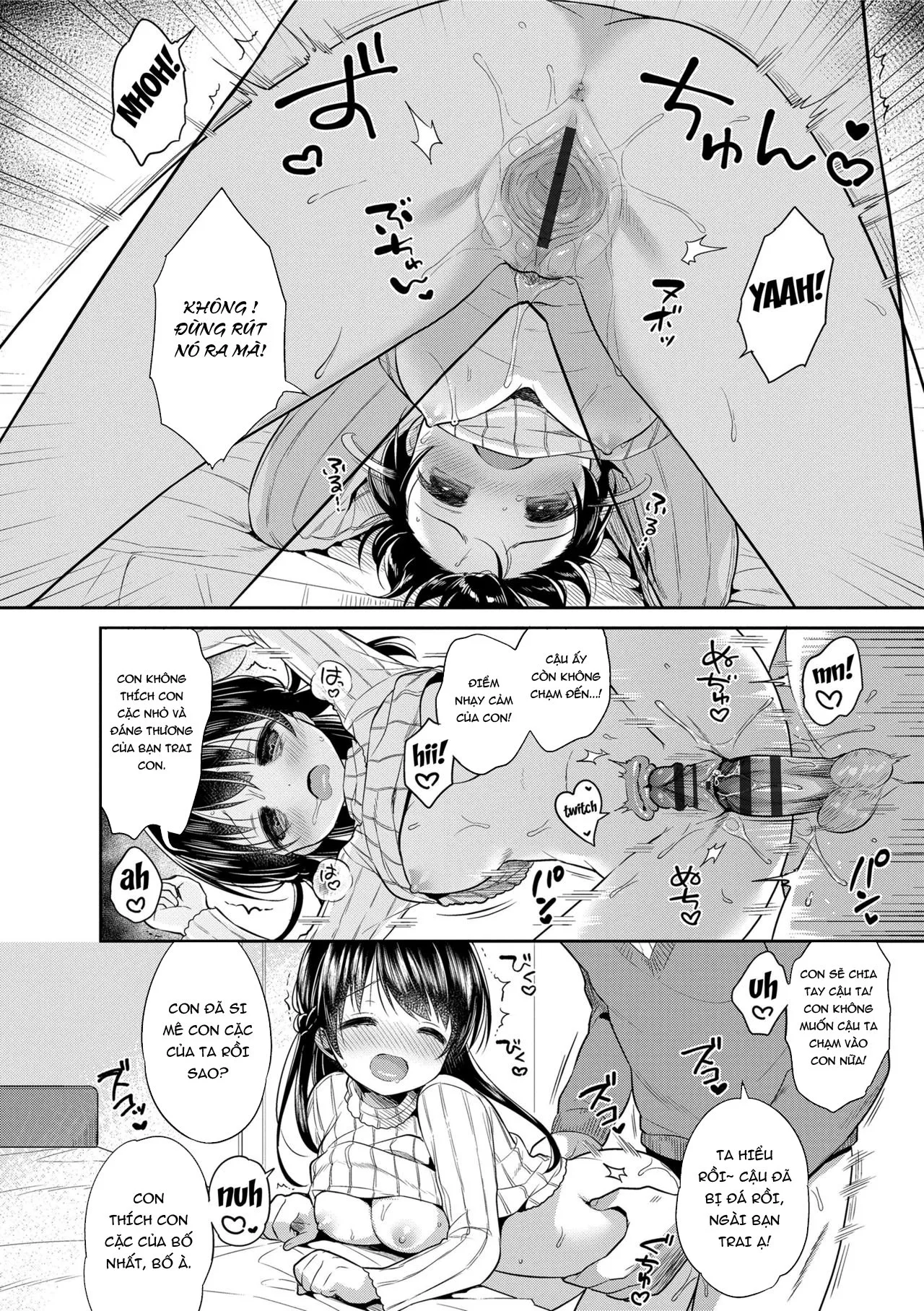 HentaiVN.net - Ảnh 16 - Hatsukoi Ecchi - First love H. - Chap 7.3: Mẹ đơn thân - END như bìu