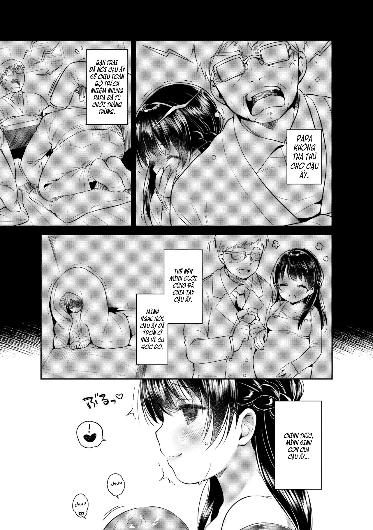 HentaiVN.net - Ảnh 23 - Hatsukoi Ecchi - First love H. - Chap 7.3: Mẹ đơn thân - END như bìu