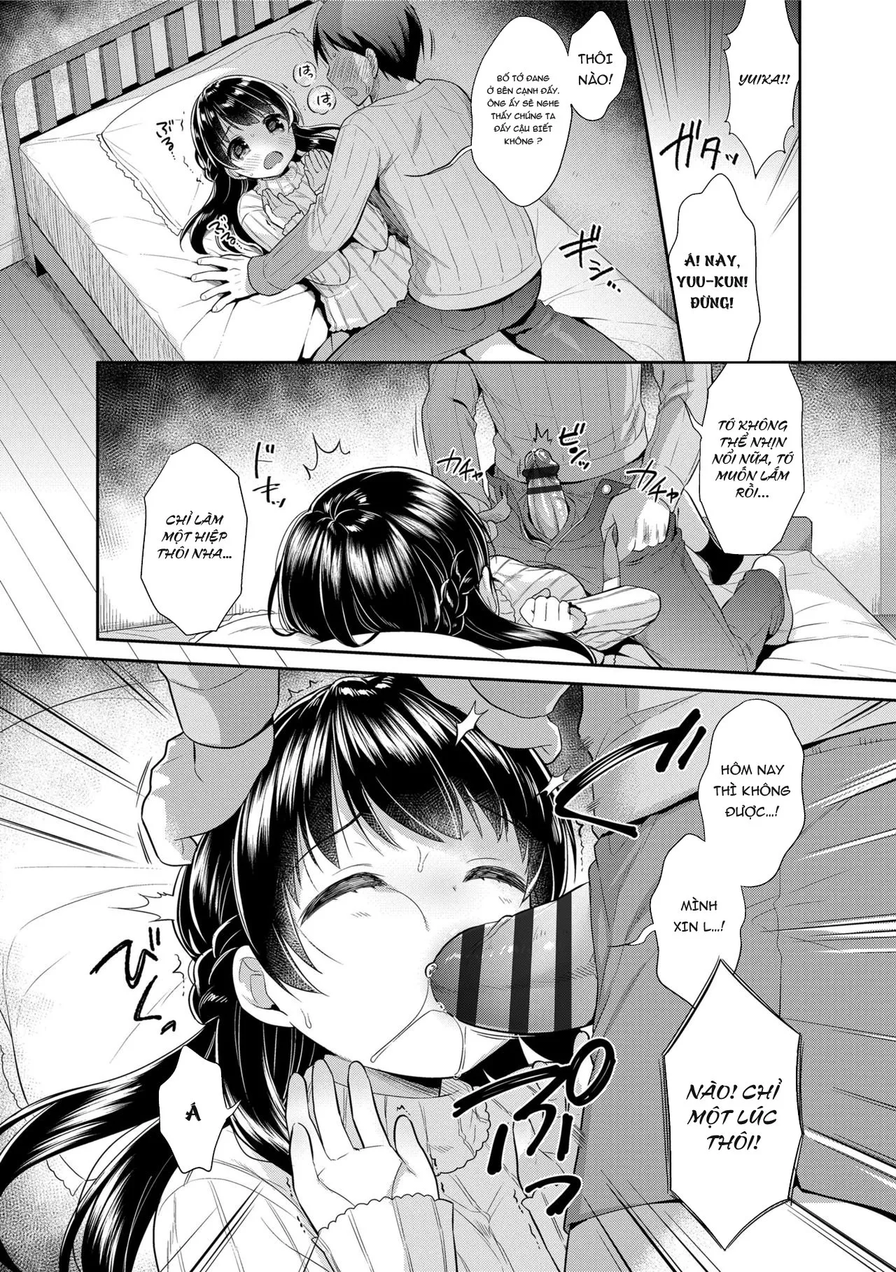 HentaiVN.net - Ảnh 3 - Hatsukoi Ecchi - First love H. - Chap 7.3: Mẹ đơn thân - END như bìu