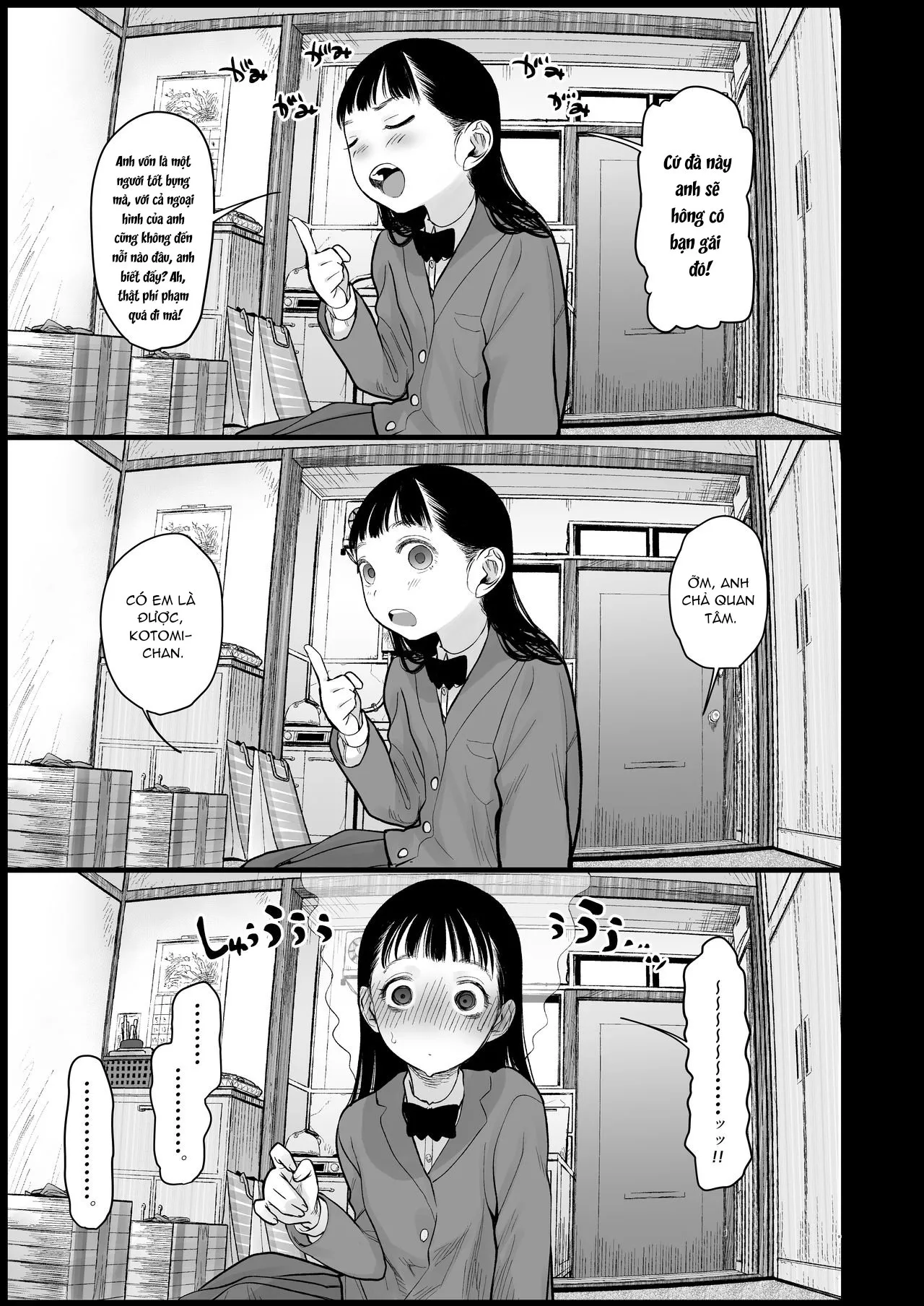HentaiVN.net - Ảnh 8 - Em gái bé bỏng kế bên tôi~ [Tonari ni Kosite kita Kawaii Onnanoko.] - Chap đầu