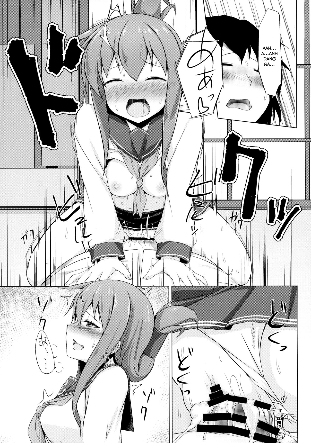 HentaiVN.net - Ảnh 15 - Ikazuchi và Inazuma muốn em bé của chỉ huy!! (Kantai Collection -KanColle-) [Ikazuchi to Inazuma wa Shireikan no Aka-chan ga Hoshii no desu!!; Ikazuchi and Inazuma Wants the Admiral's Babies!!] - Chap 1