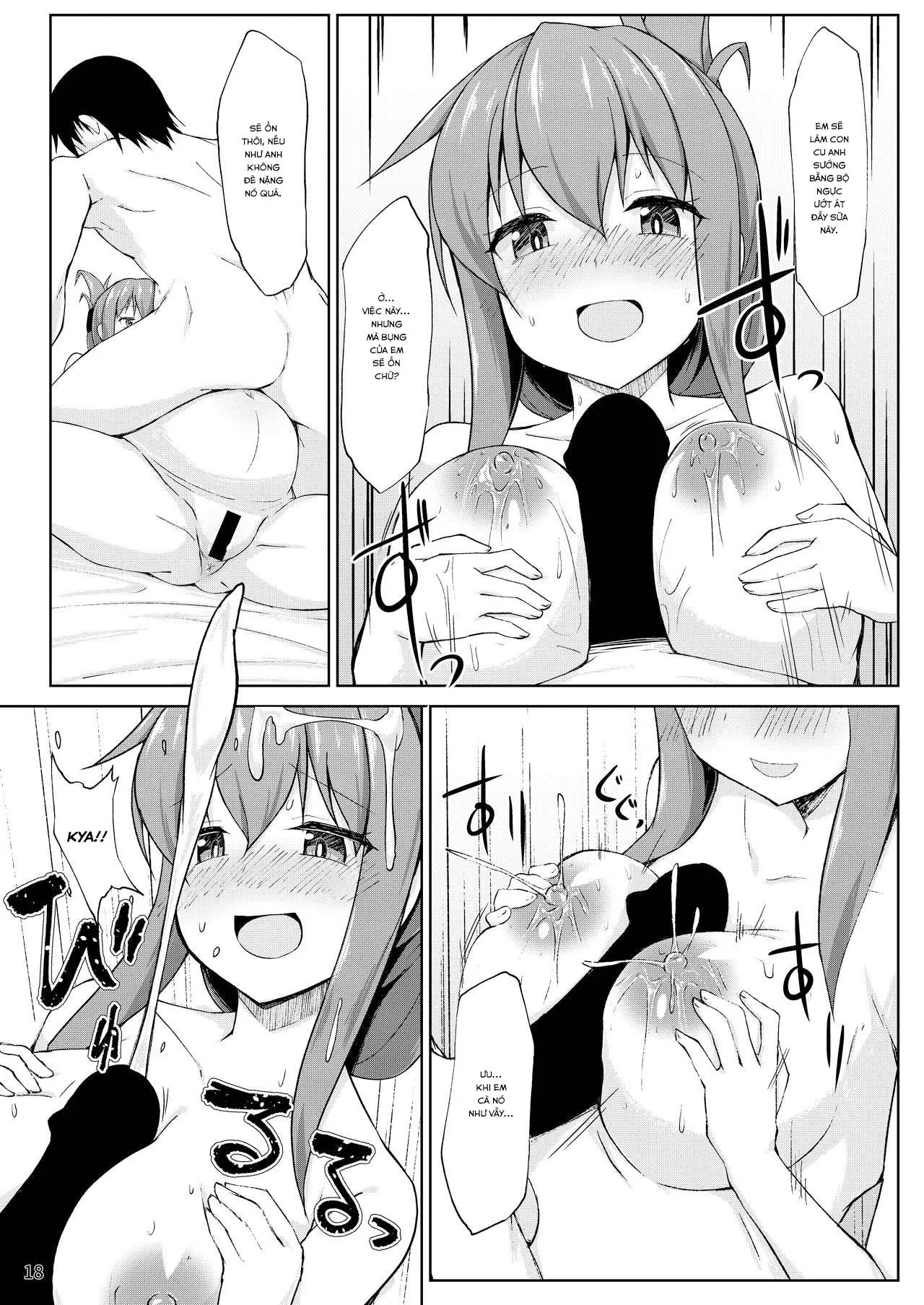 HentaiVN.net - Ảnh 18 - Ikazuchi và Inazuma muốn em bé của chỉ huy!! (Kantai Collection -KanColle-) [Ikazuchi to Inazuma wa Shireikan no Aka-chan ga Hoshii no desu!!; Ikazuchi and Inazuma Wants the Admiral's Babies!!] - Chap 2: END