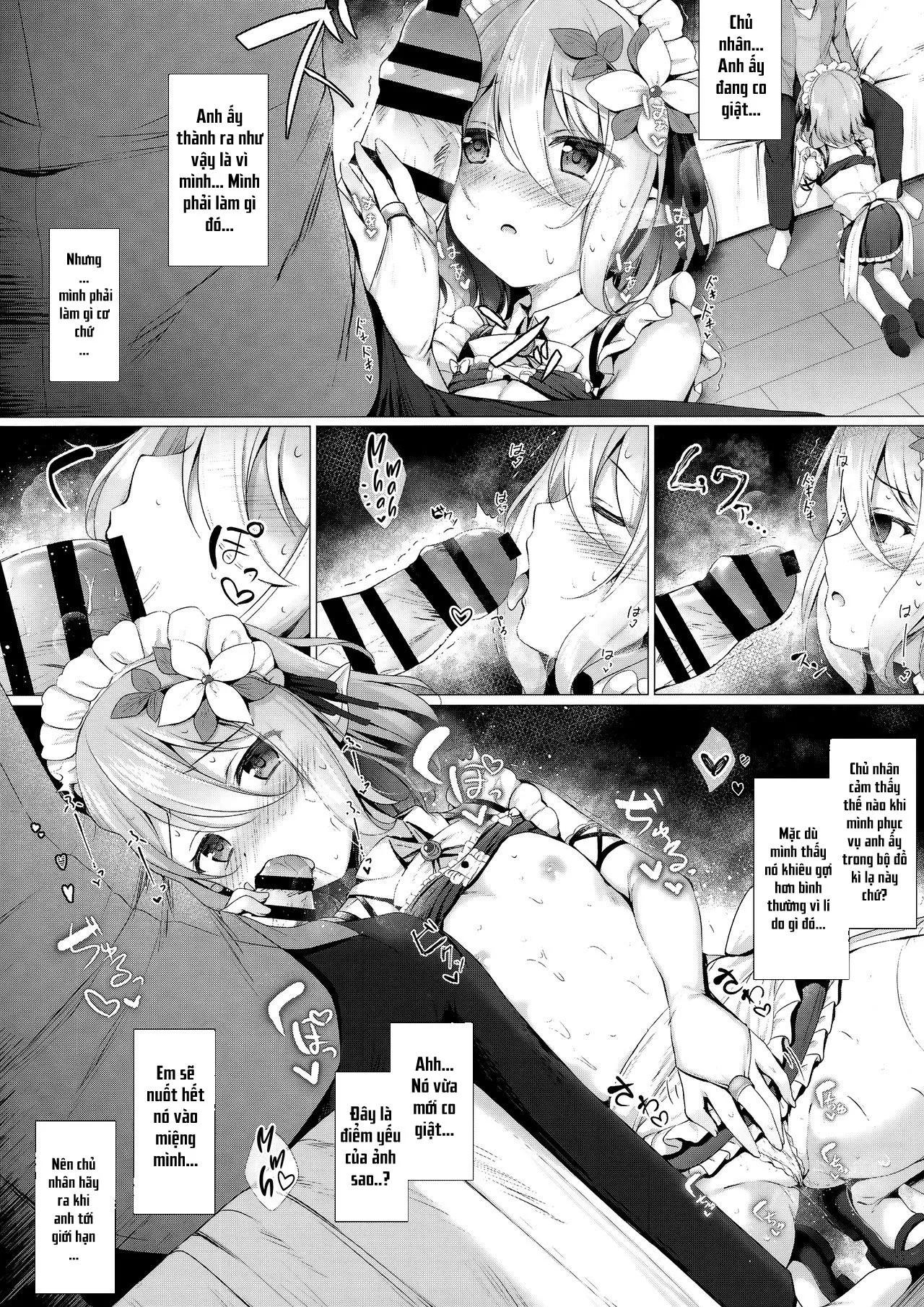 HentaiVN.net - Ảnh 5 - Địt Em Hầu Gái Kokkoro-chan [Maid Kokkoro-chan] - Oneshot