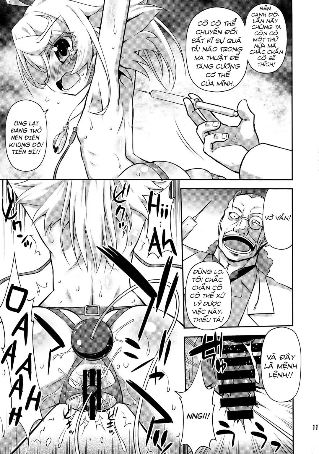 HentaiVN.net - Ảnh 12 - Thử nghiệm mới cùng thiếu tá Tanya [Elinium Pedo] - Oneshot