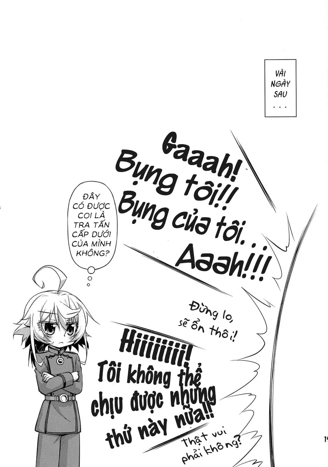 HentaiVN.net - Ảnh 20 - Thử nghiệm mới cùng thiếu tá Tanya [Elinium Pedo] - Oneshot