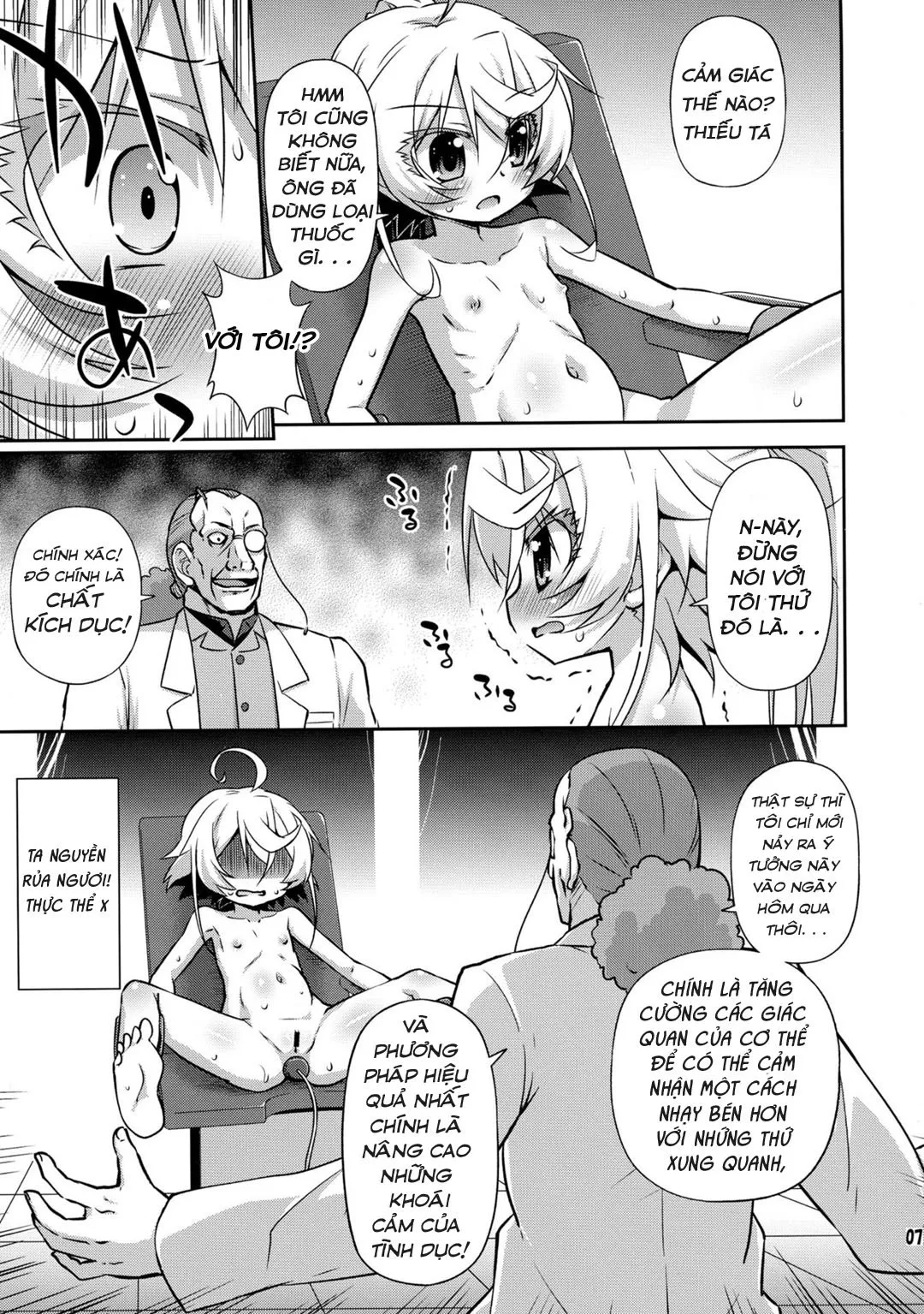 HentaiVN.net - Ảnh 8 - Thử nghiệm mới cùng thiếu tá Tanya [Elinium Pedo] - Oneshot