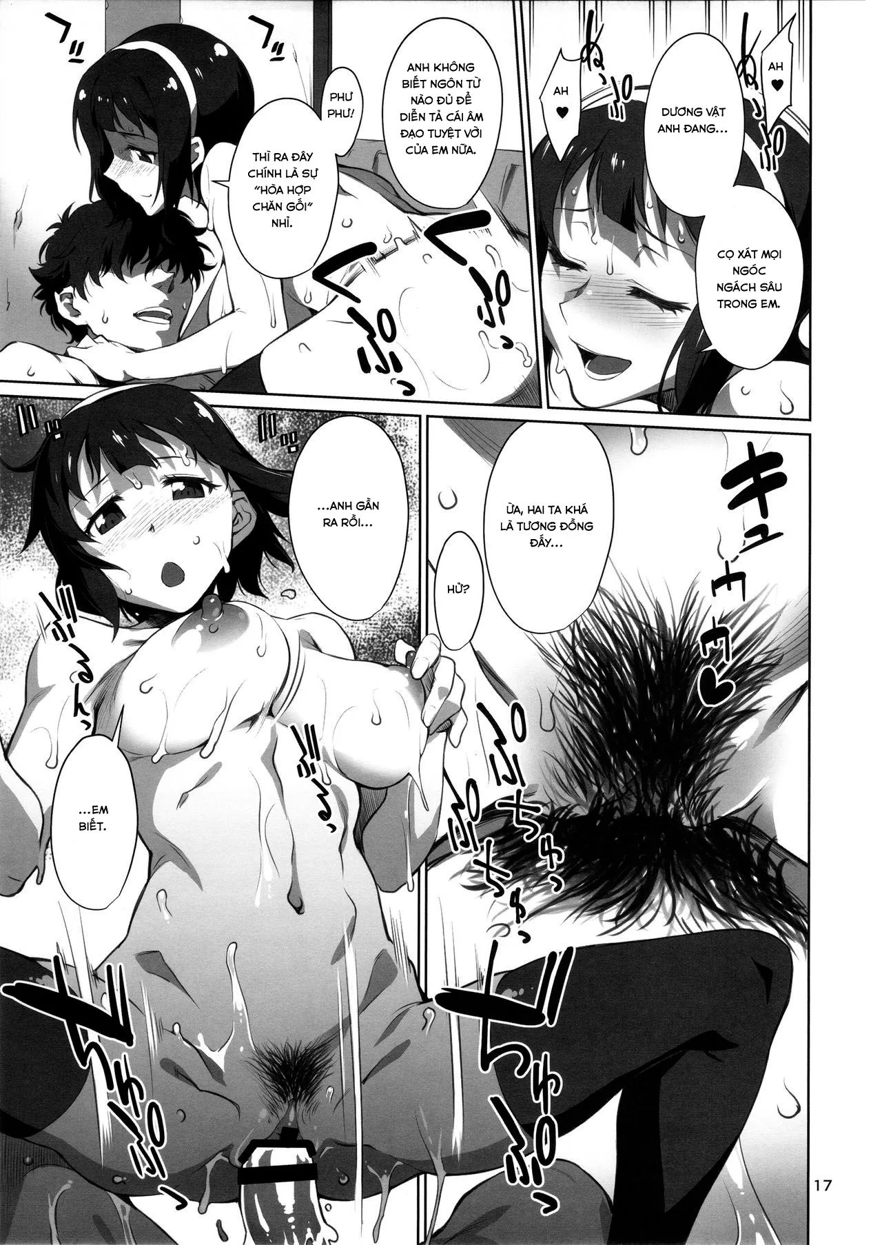 HentaiVN.net - Ảnh 19 - Công ty 765 và dịch vụ hỗ trợ ngoài giờ bí mật [Black Kigyou 765 Production] - Oneshot