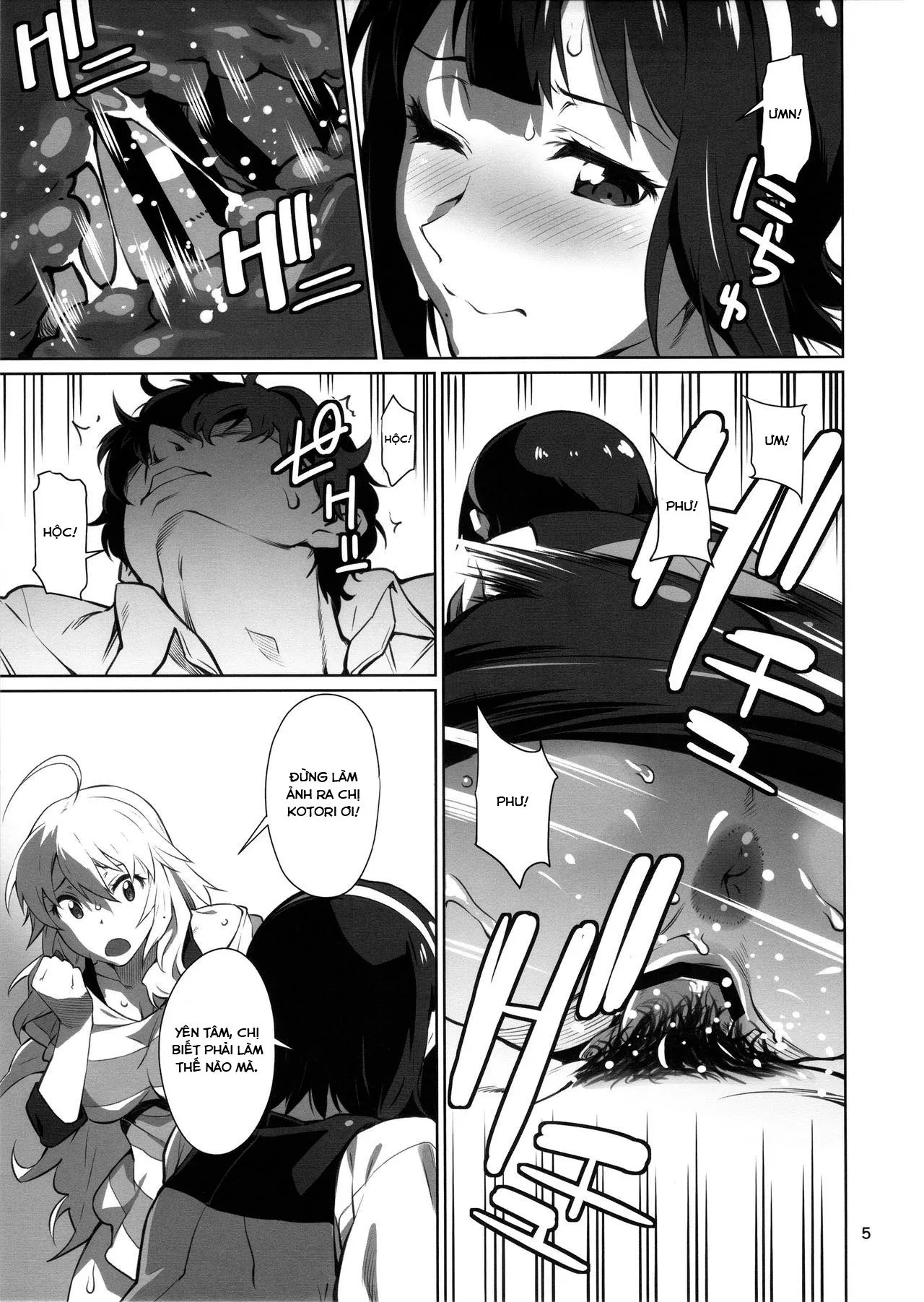 HentaiVN.net - Ảnh 7 - Công ty 765 và dịch vụ hỗ trợ ngoài giờ bí mật [Black Kigyou 765 Production] - Oneshot