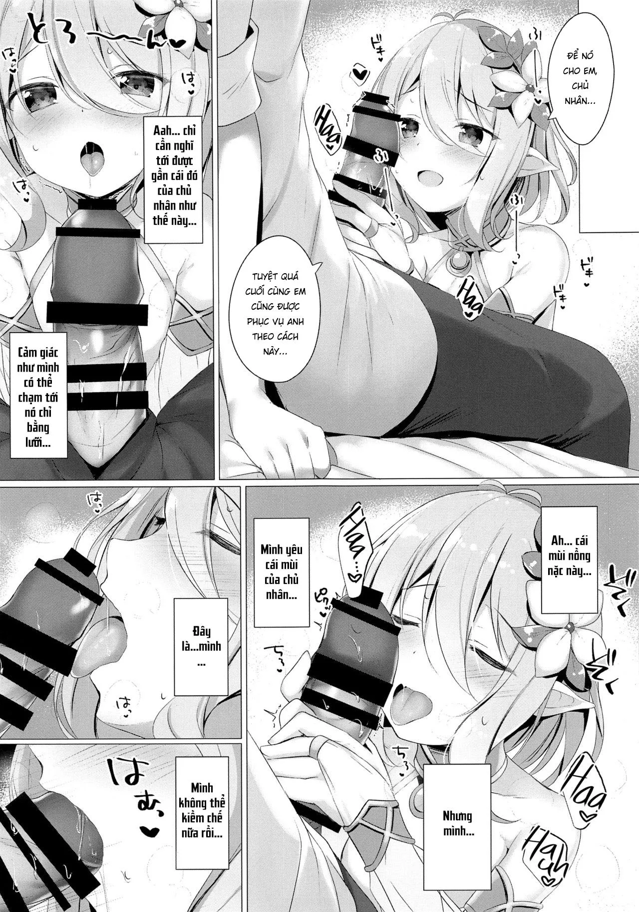 HentaiVN.net - Ảnh 10 - Kokkoro-chan Muốn Được Chơi Xếp Hình [Kokkoro-chan to Connect Shitai! -Re:Dive‐] - Oneshot