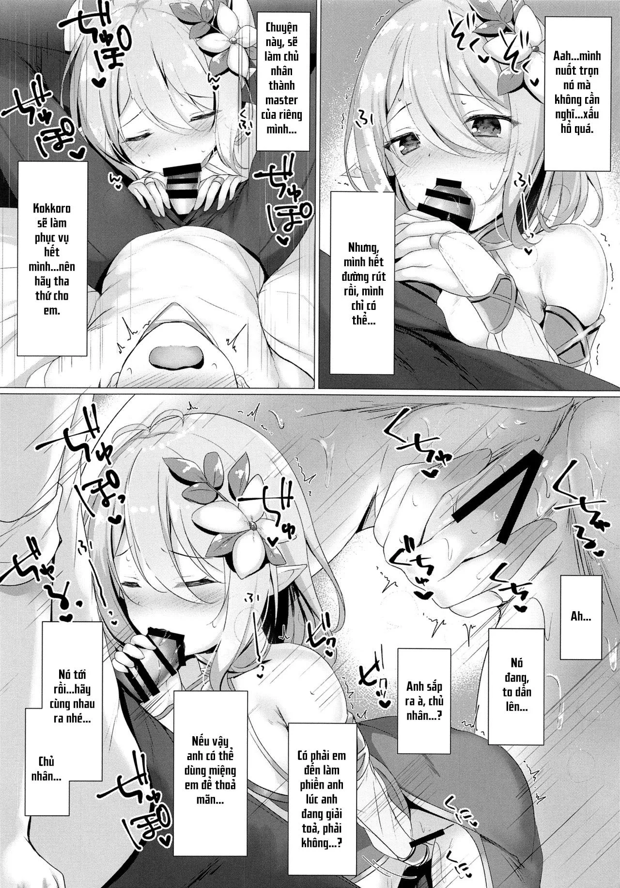 HentaiVN.net - Ảnh 11 - Kokkoro-chan Muốn Được Chơi Xếp Hình [Kokkoro-chan to Connect Shitai! -Re:Dive‐] - Oneshot