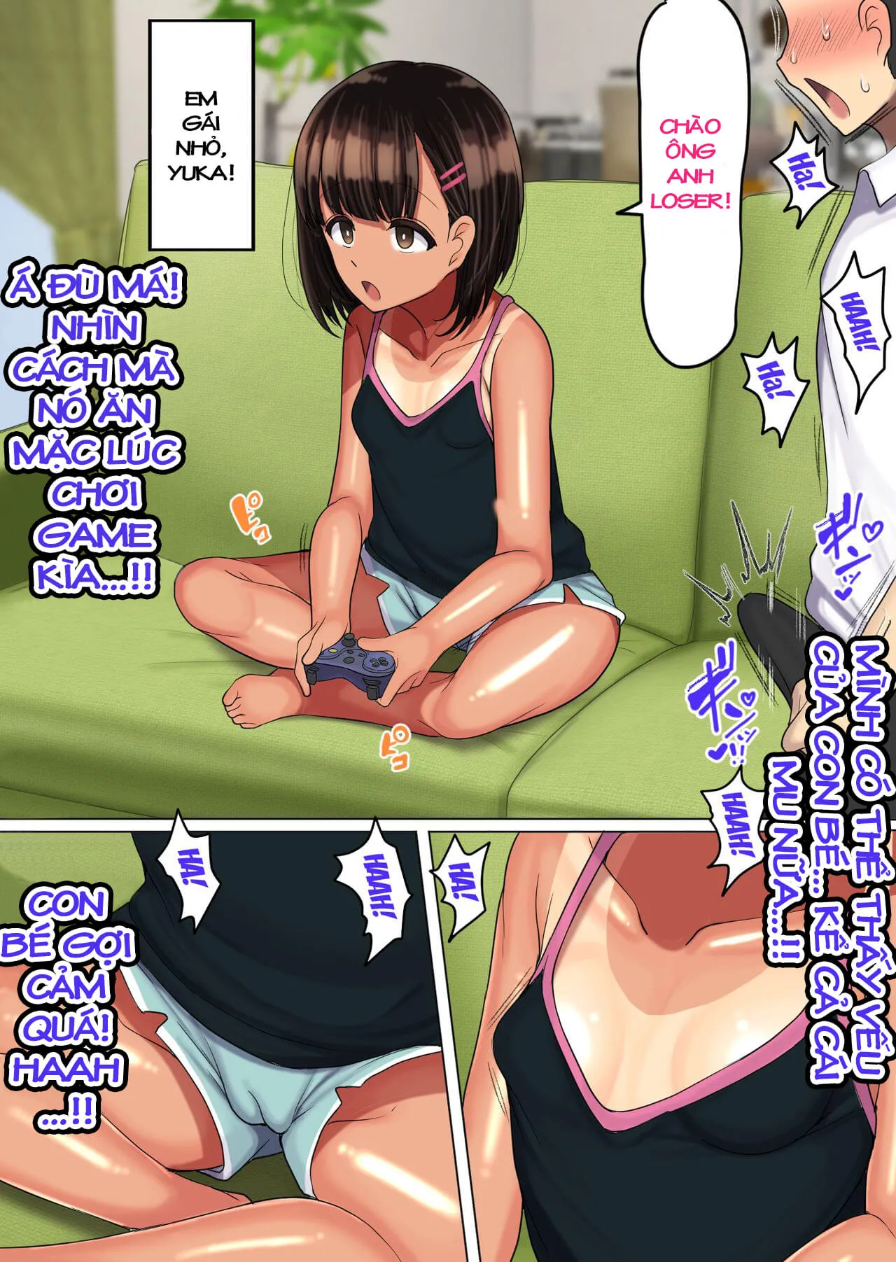 HentaiVN.net - Ảnh 17 - Anh bạn vẫn chưa sử dụng em gái như bình chứa tôn à? [Omae Mada Imouto o Onaho ni Shite Nee no? , Are You Still Not Using Your Little Sister As An Onahole?] - Chap 1