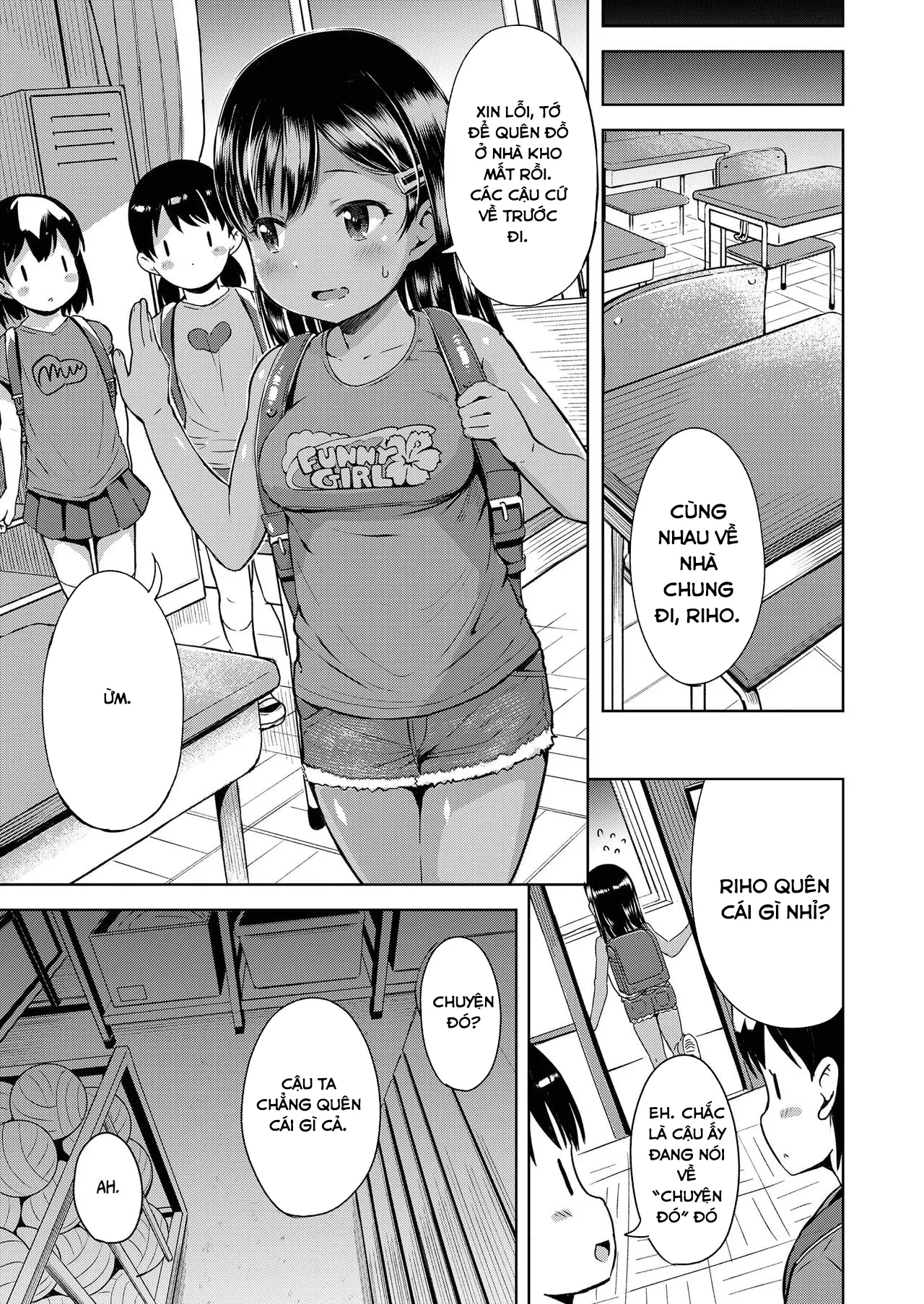 HentaiVN.net - Ảnh 12 - Vấn Nạn Học Đường [Uwasa Saguri Kouhen; Rumor Investigation] - Chap 2 (End)