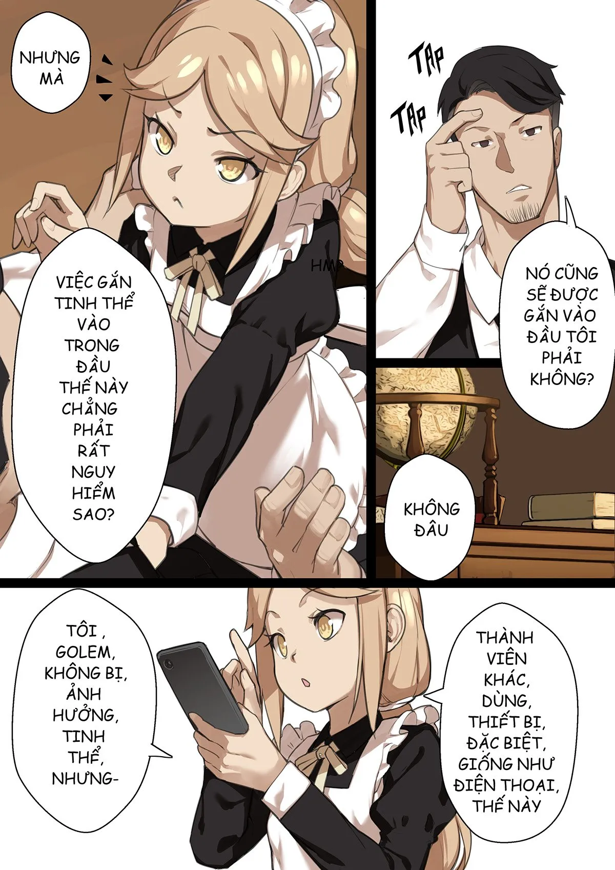 HentaiVN.net - Ảnh 9 - Điểm kỳ dị của thiếu nữ [MAIDEN SINGULARITY; 乙女の特異性] - Chap 2: Noosphere