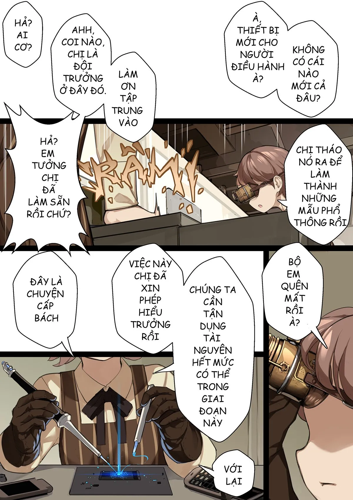 HentaiVN.net - Ảnh 12 - Điểm kỳ dị của thiếu nữ [MAIDEN SINGULARITY; 乙女の特異性] - Chap 2: Noosphere