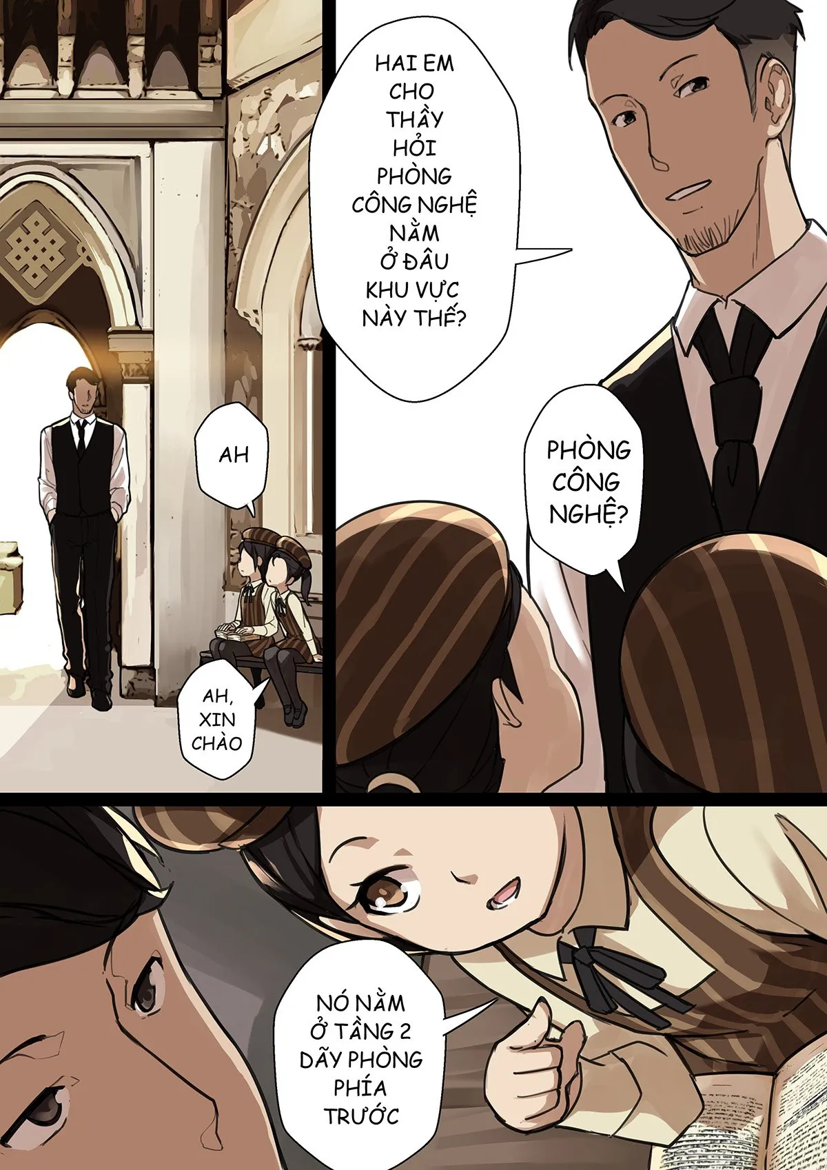 HentaiVN.net - Ảnh 14 - Điểm kỳ dị của thiếu nữ [MAIDEN SINGULARITY; 乙女の特異性] - Chap 2: Noosphere