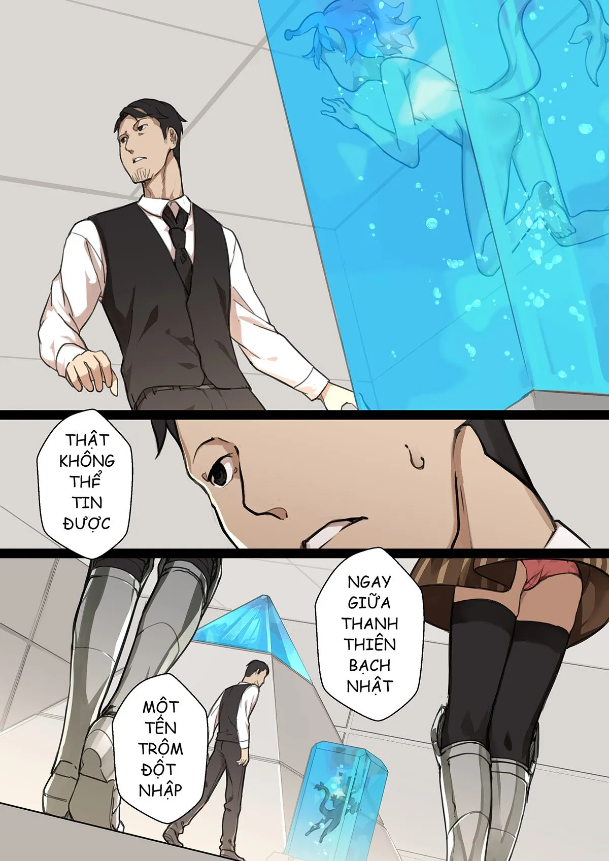 HentaiVN.net - Ảnh 21 - Điểm kỳ dị của thiếu nữ [MAIDEN SINGULARITY; 乙女の特異性] - Chap 2: Noosphere
