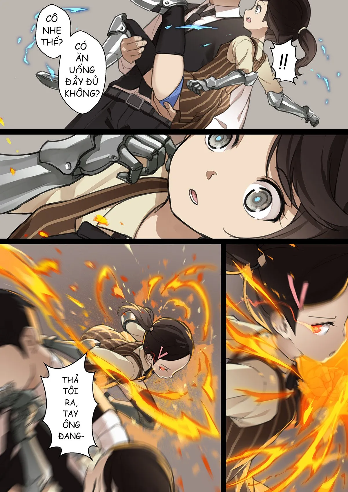 HentaiVN.net - Ảnh 25 - Điểm kỳ dị của thiếu nữ [MAIDEN SINGULARITY; 乙女の特異性] - Chap 2: Noosphere