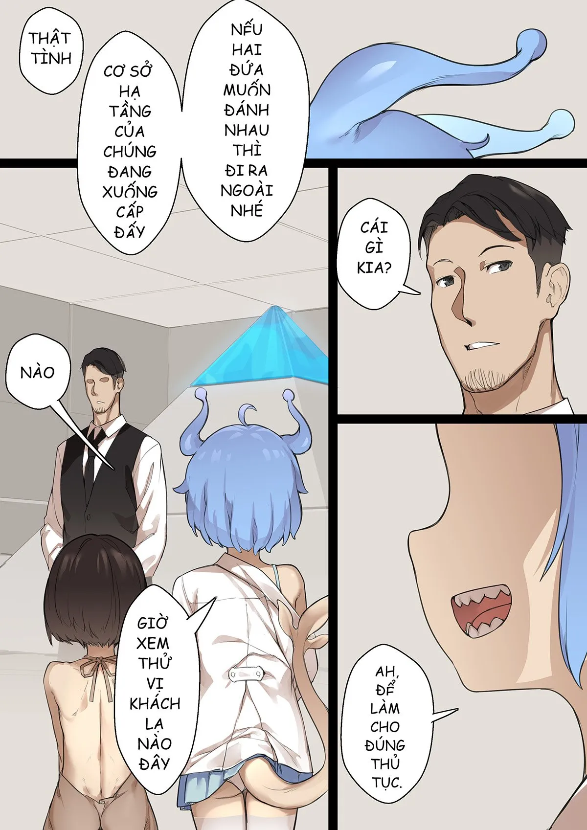HentaiVN.net - Ảnh 28 - Điểm kỳ dị của thiếu nữ [MAIDEN SINGULARITY; 乙女の特異性] - Chap 2: Noosphere