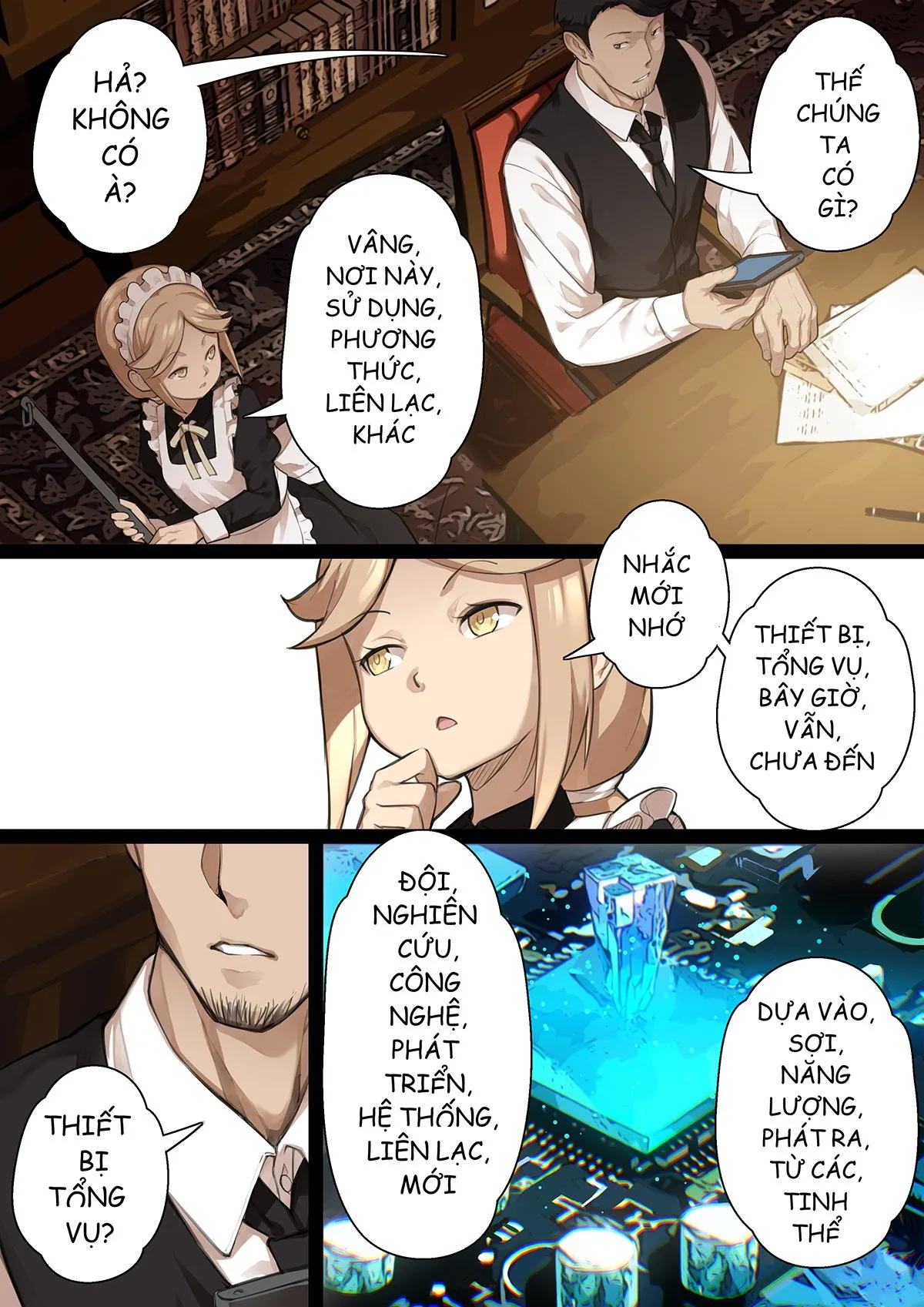 HentaiVN.net - Ảnh 4 - Điểm kỳ dị của thiếu nữ [MAIDEN SINGULARITY; 乙女の特異性] - Chap 2: Noosphere