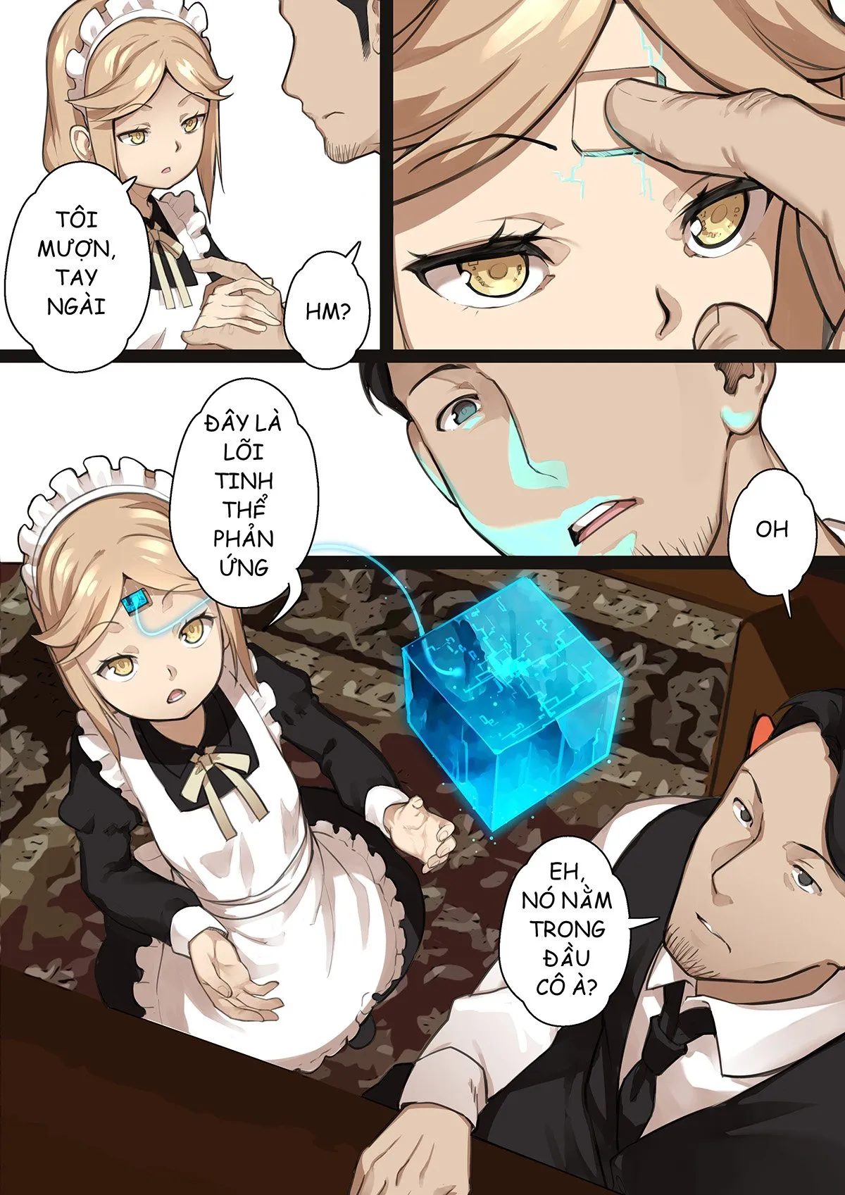 HentaiVN.net - Ảnh 5 - Điểm kỳ dị của thiếu nữ [MAIDEN SINGULARITY; 乙女の特異性] - Chap 2: Noosphere