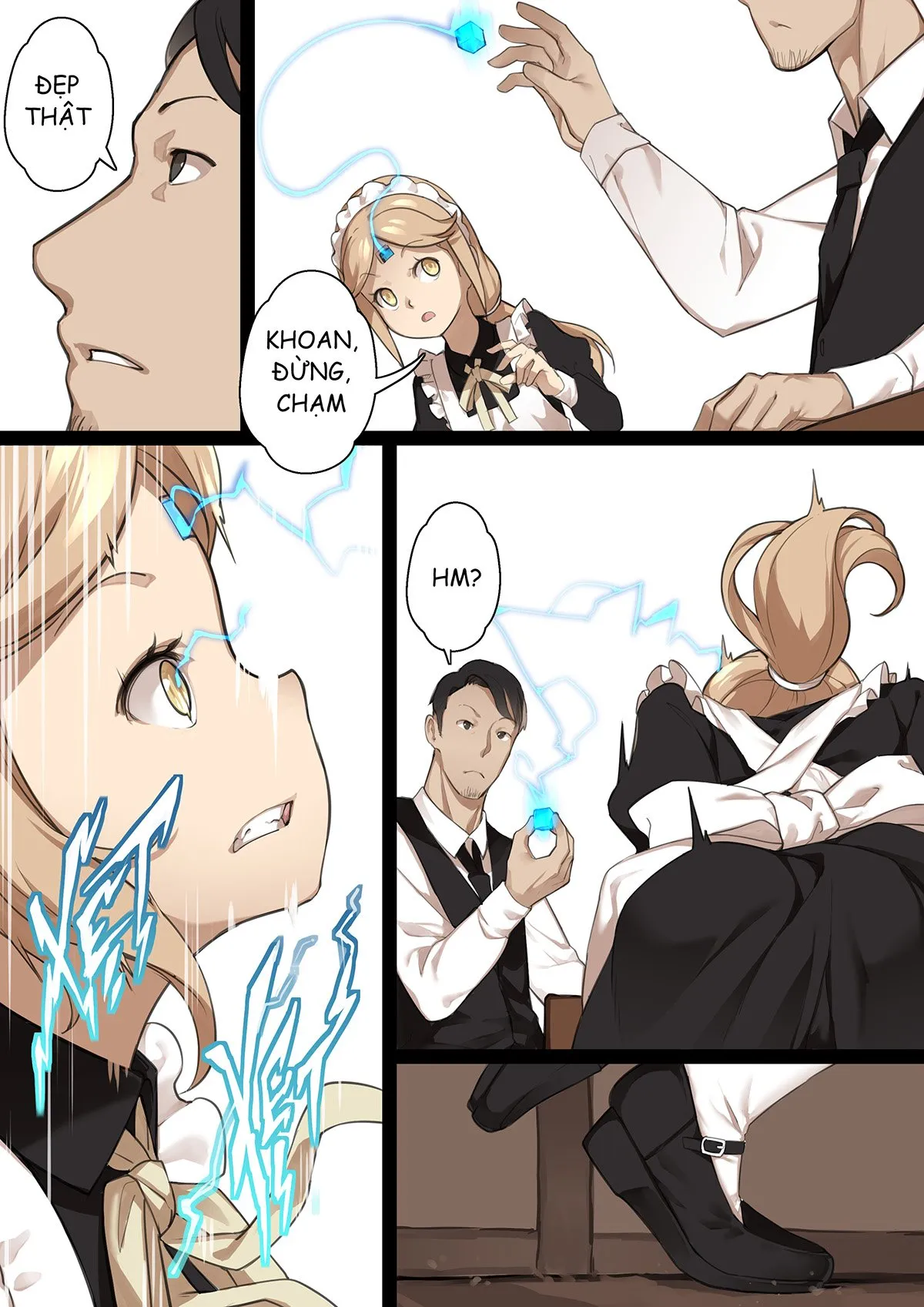 HentaiVN.net - Ảnh 6 - Điểm kỳ dị của thiếu nữ [MAIDEN SINGULARITY; 乙女の特異性] - Chap 2: Noosphere