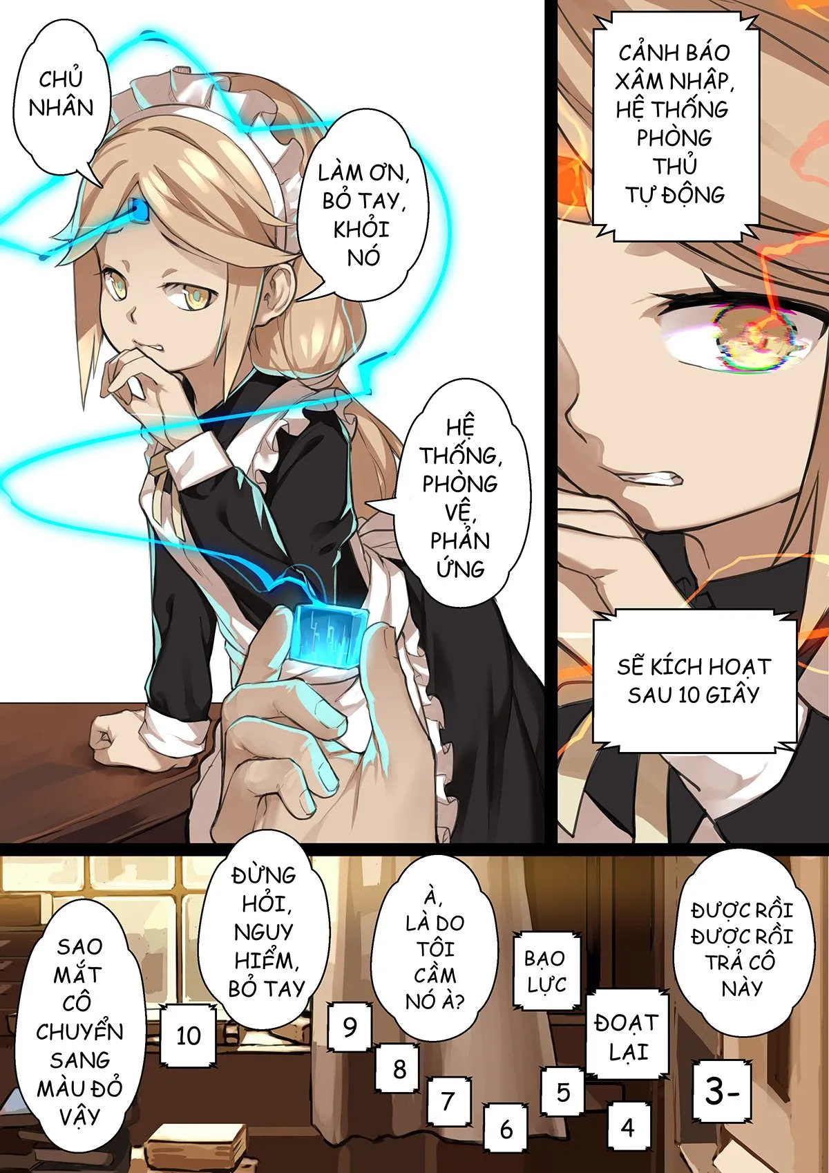 HentaiVN.net - Ảnh 7 - Điểm kỳ dị của thiếu nữ [MAIDEN SINGULARITY; 乙女の特異性] - Chap 2: Noosphere