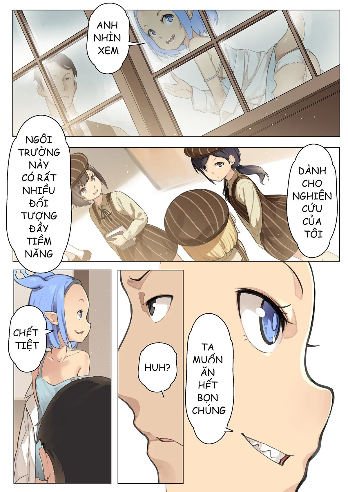 HentaiVN.net - Ảnh 10 - Điểm kỳ dị của thiếu nữ [MAIDEN SINGULARITY; 乙女の特異性] - Chap 3: Điểm kỳ dị