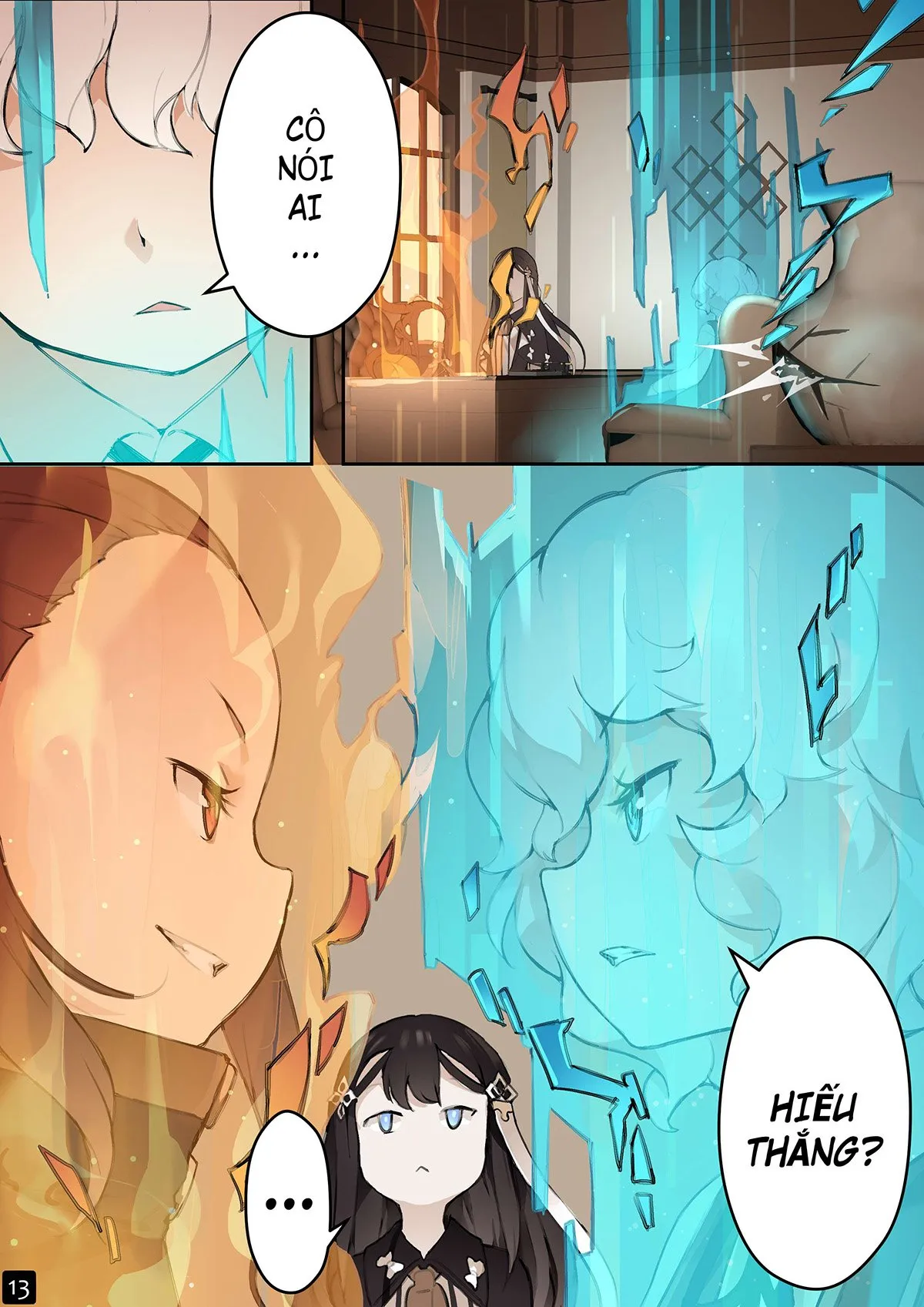 HentaiVN.net - Ảnh 15 - Điểm kỳ dị của thiếu nữ [MAIDEN SINGULARITY; 乙女の特異性] - Chap 4: Giải pháp