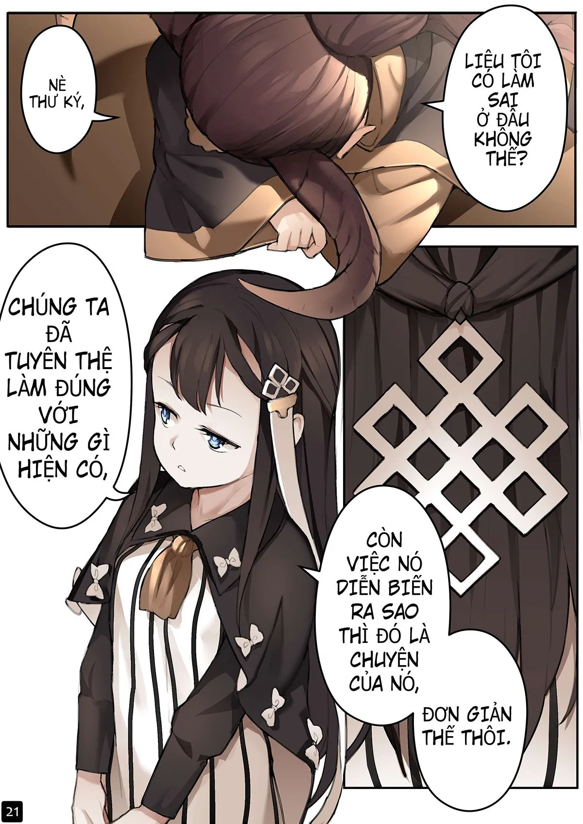 HentaiVN.net - Ảnh 23 - Điểm kỳ dị của thiếu nữ [MAIDEN SINGULARITY; 乙女の特異性] - Chap 4: Giải pháp