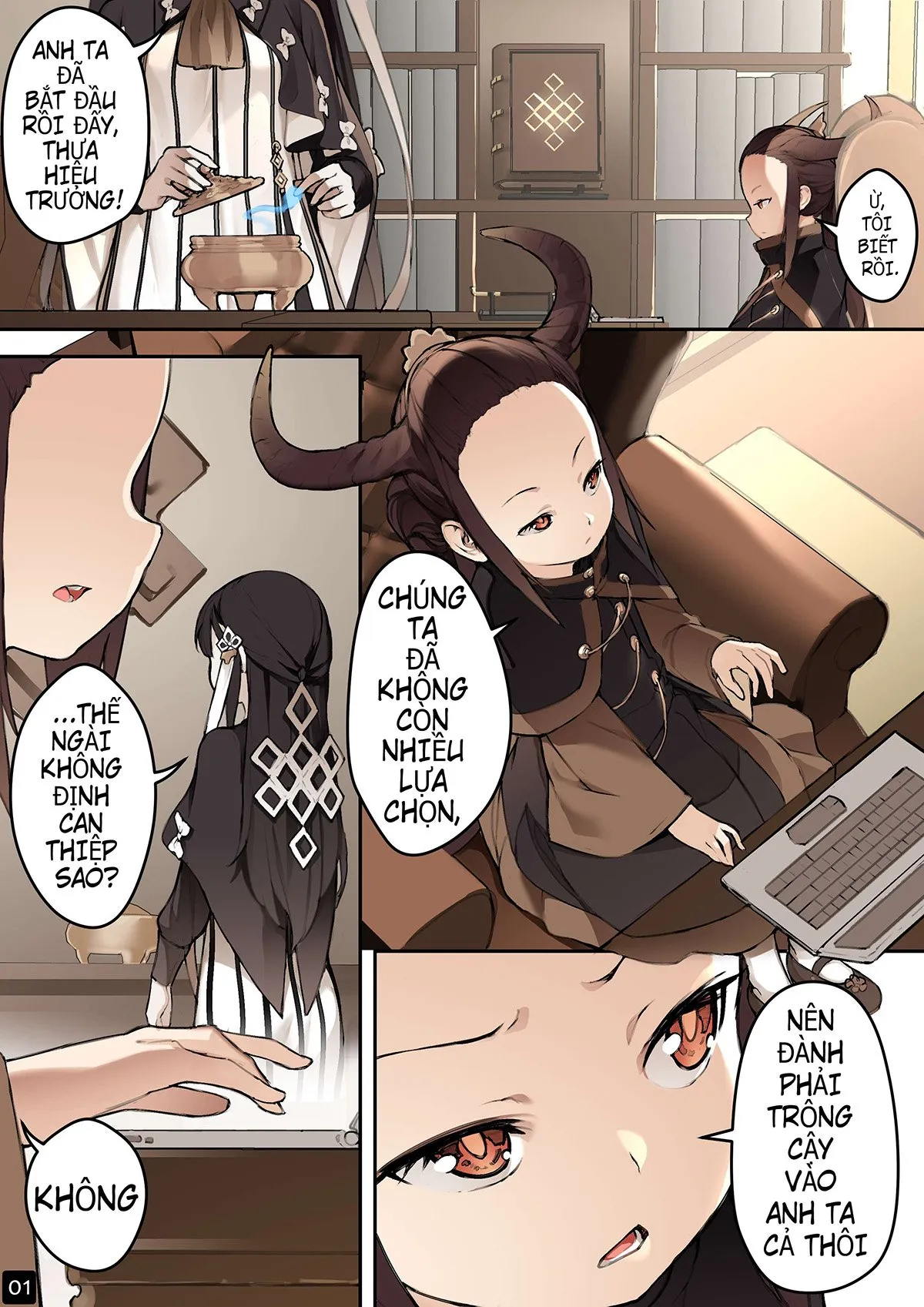 HentaiVN.net - Ảnh 3 - Điểm kỳ dị của thiếu nữ [MAIDEN SINGULARITY; 乙女の特異性] - Chap 4: Giải pháp