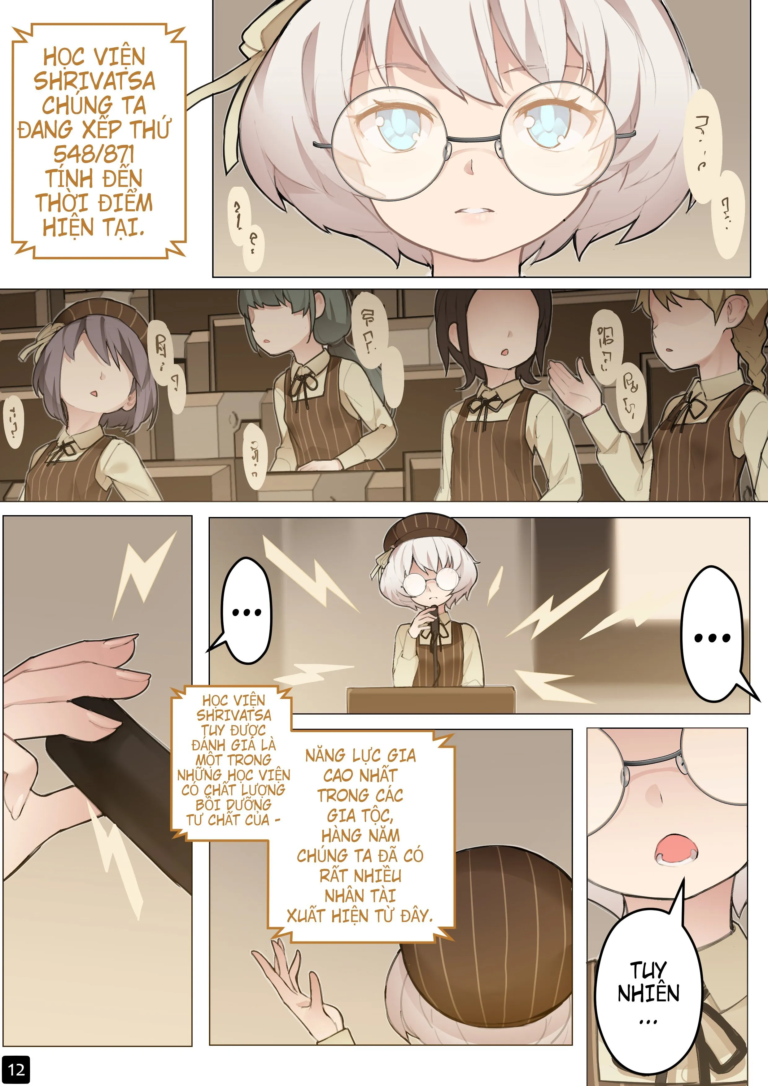 HentaiVN.net - Ảnh 15 - Điểm kỳ dị của thiếu nữ [MAIDEN SINGULARITY; 乙女の特異性] - Chap 5: Học viện Shrivatsa