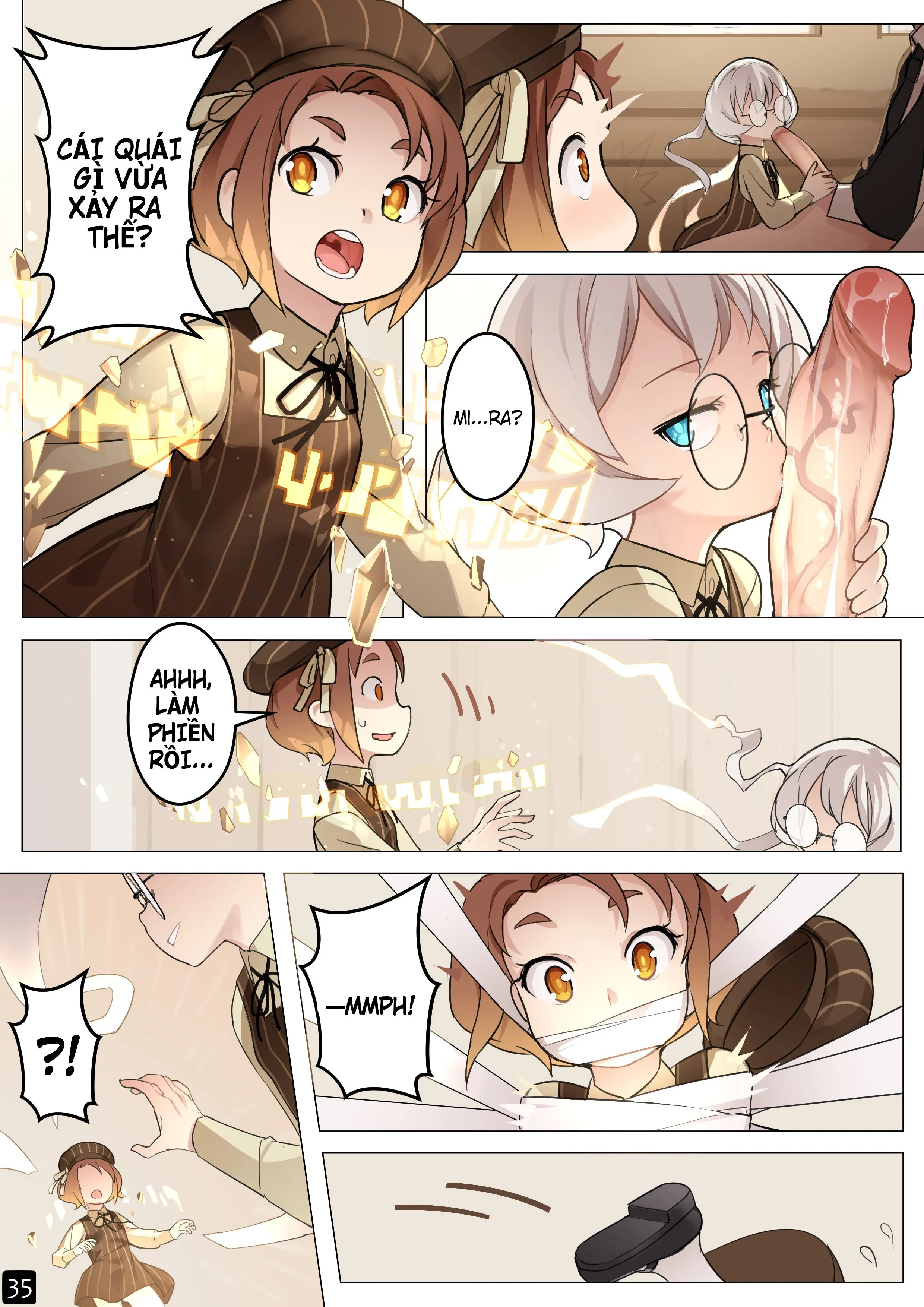 HentaiVN.net - Ảnh 38 - Điểm kỳ dị của thiếu nữ [MAIDEN SINGULARITY; 乙女の特異性] - Chap 5: Học viện Shrivatsa