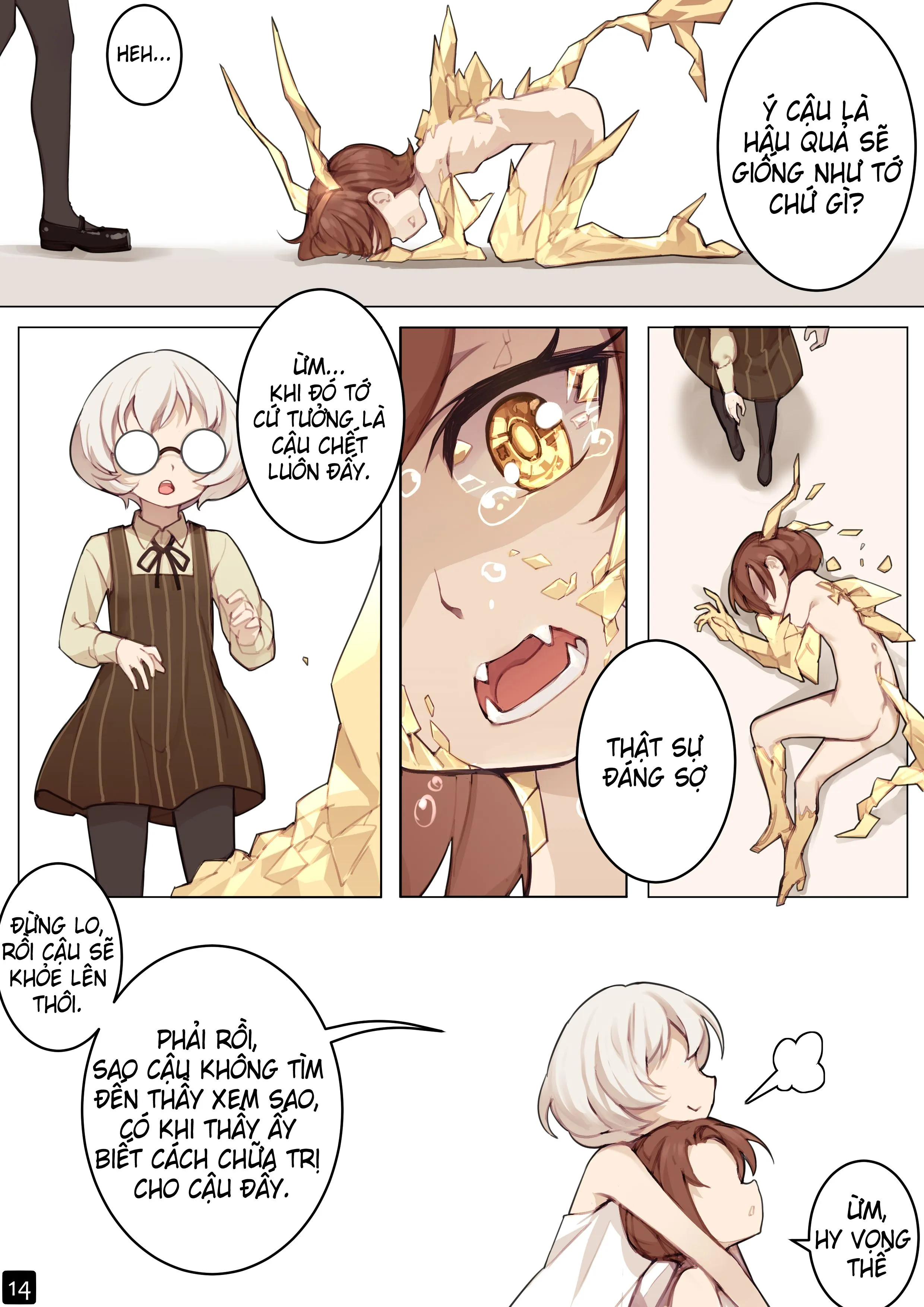HentaiVN.net - Ảnh 17 - Điểm kỳ dị của thiếu nữ [MAIDEN SINGULARITY; 乙女の特異性] - Chap 6: Liên lạc - Khế ước