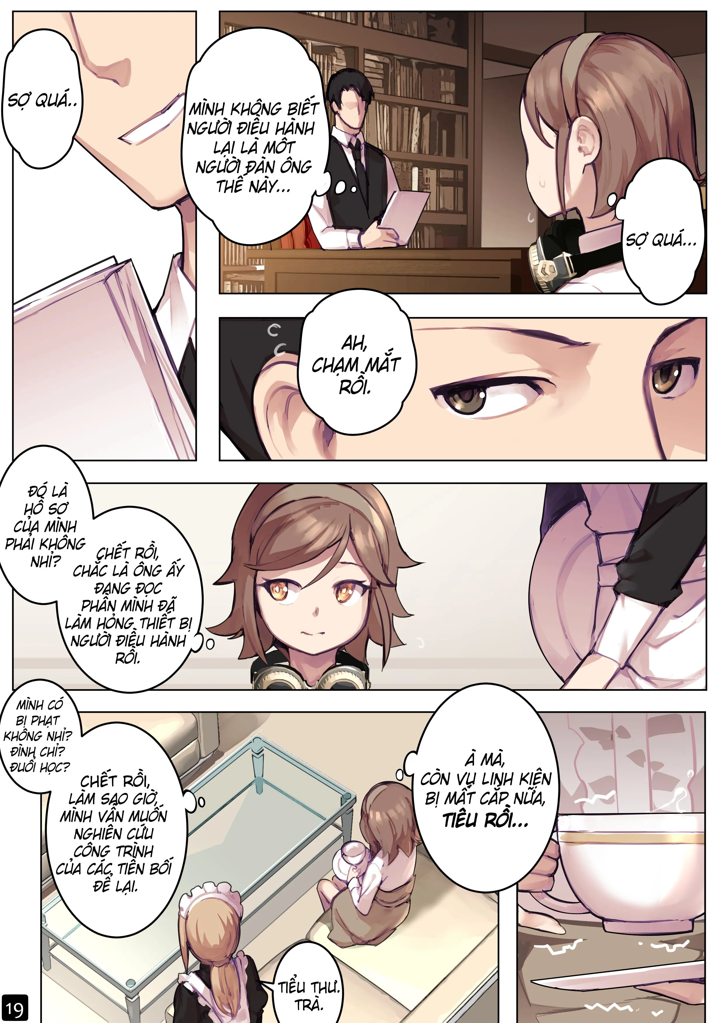 HentaiVN.net - Ảnh 22 - Điểm kỳ dị của thiếu nữ [MAIDEN SINGULARITY; 乙女の特異性] - Chap 6: Liên lạc - Khế ước