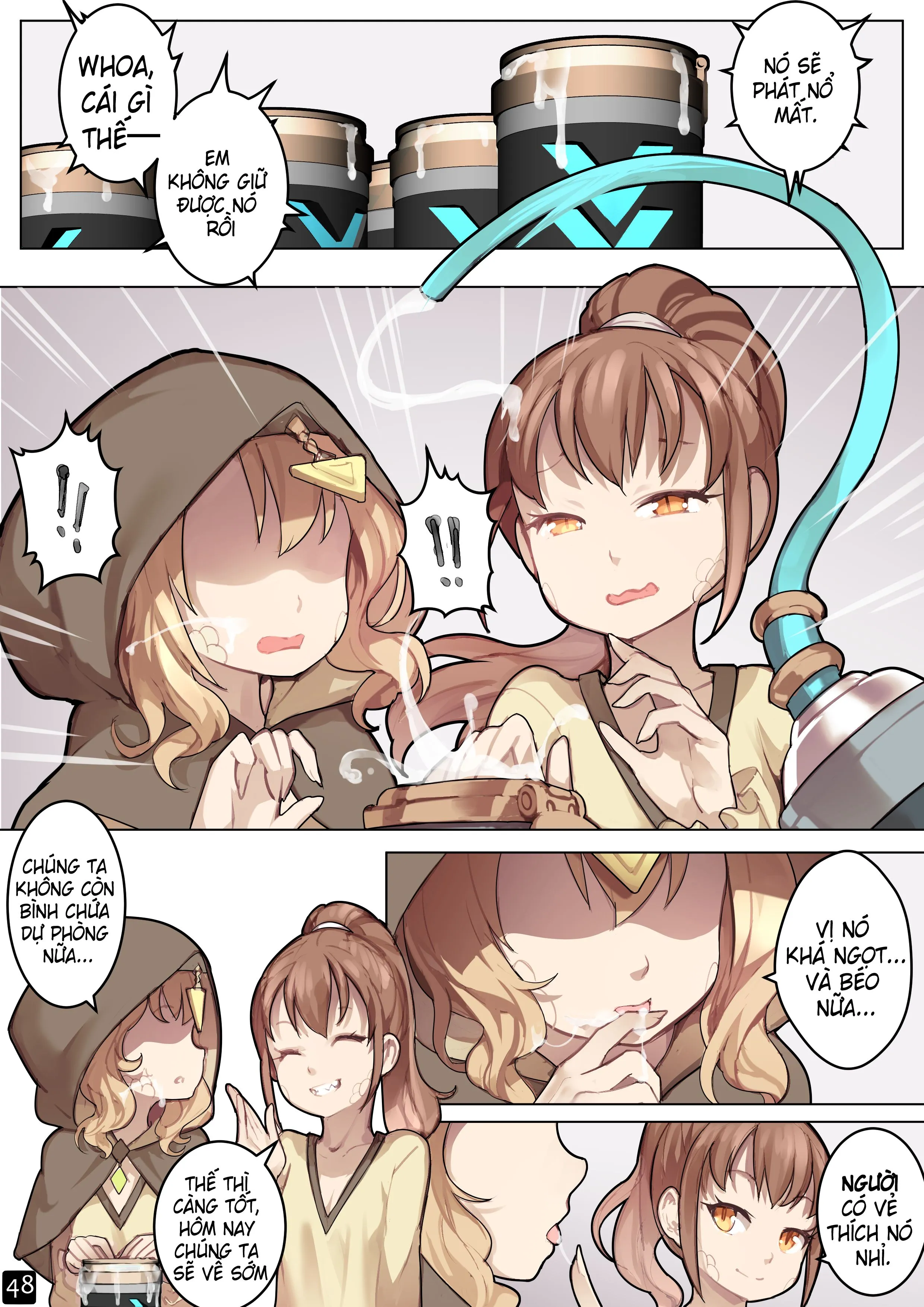 HentaiVN.net - Ảnh 51 - Điểm kỳ dị của thiếu nữ [MAIDEN SINGULARITY; 乙女の特異性] - Chap 6: Liên lạc - Khế ước