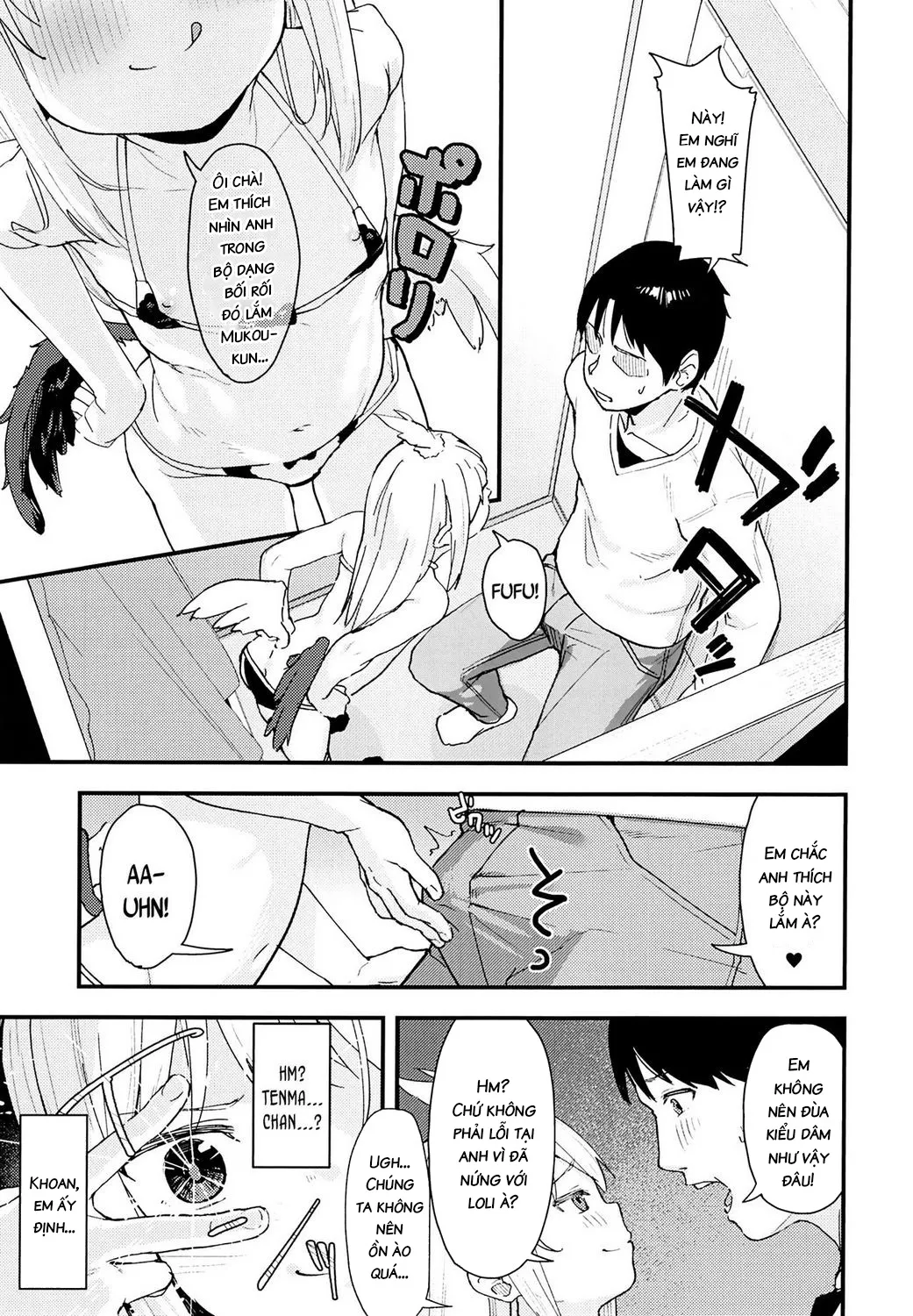HentaiVN.net - Ảnh 6 - The Provacative Demonic-Angel!! Tenma-chan 2 [Chouhatsu Matenshi!! Tenma-chan 2] - Oneshot