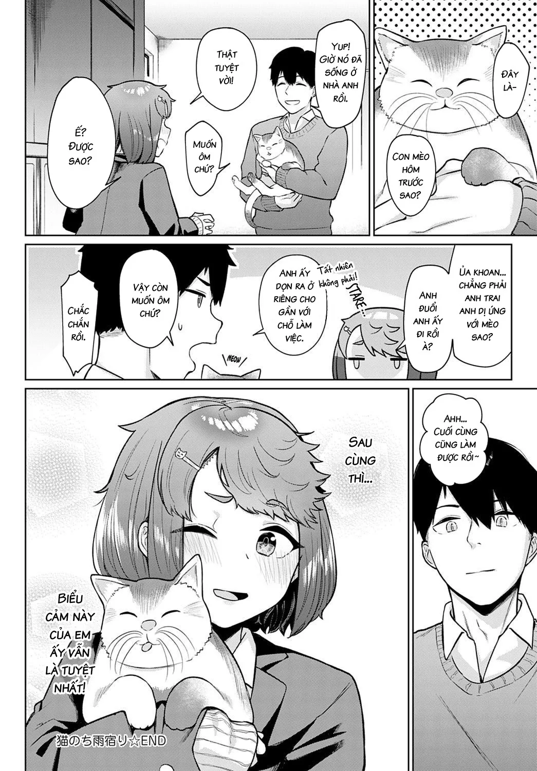 HentaiVN.net - Ảnh 24 - Neko nochi Amayadori - Oneshot