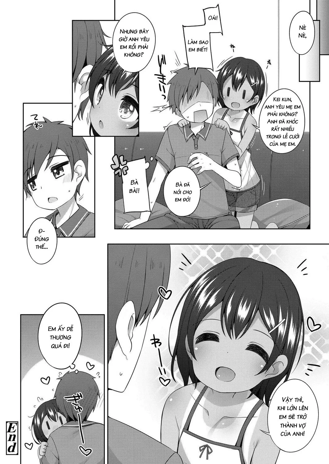 HentaiVN.net - Ảnh 20 - The Daughter of The Big Sister I long for is Cute [Akogare no Onee-san no Musume-san ga Kawaii] - Oneshot