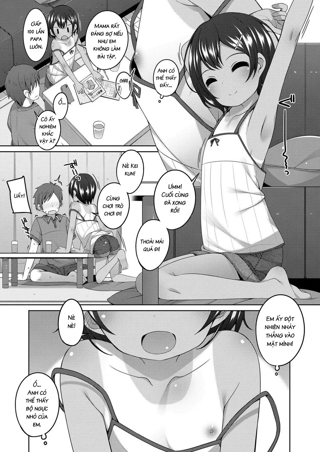 HentaiVN.net - Ảnh 3 - The Daughter of The Big Sister I long for is Cute [Akogare no Onee-san no Musume-san ga Kawaii] - Oneshot