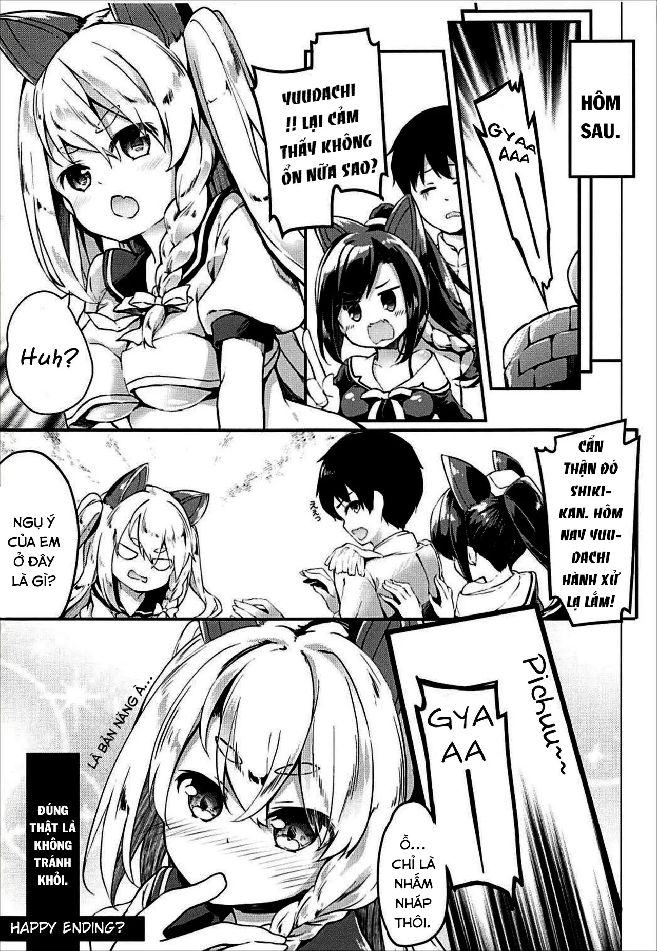 HentaiVN.net - Ảnh 18 - Hishokan Hajimemashita. -Shiratsuyu-class ver - Oneshot