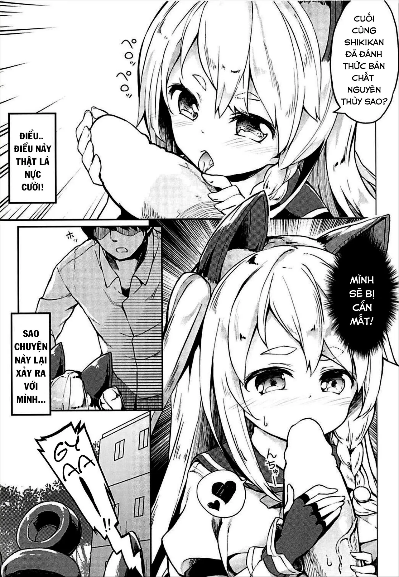 HentaiVN.net - Ảnh 4 - Hishokan Hajimemashita. -Shiratsuyu-class ver - Oneshot