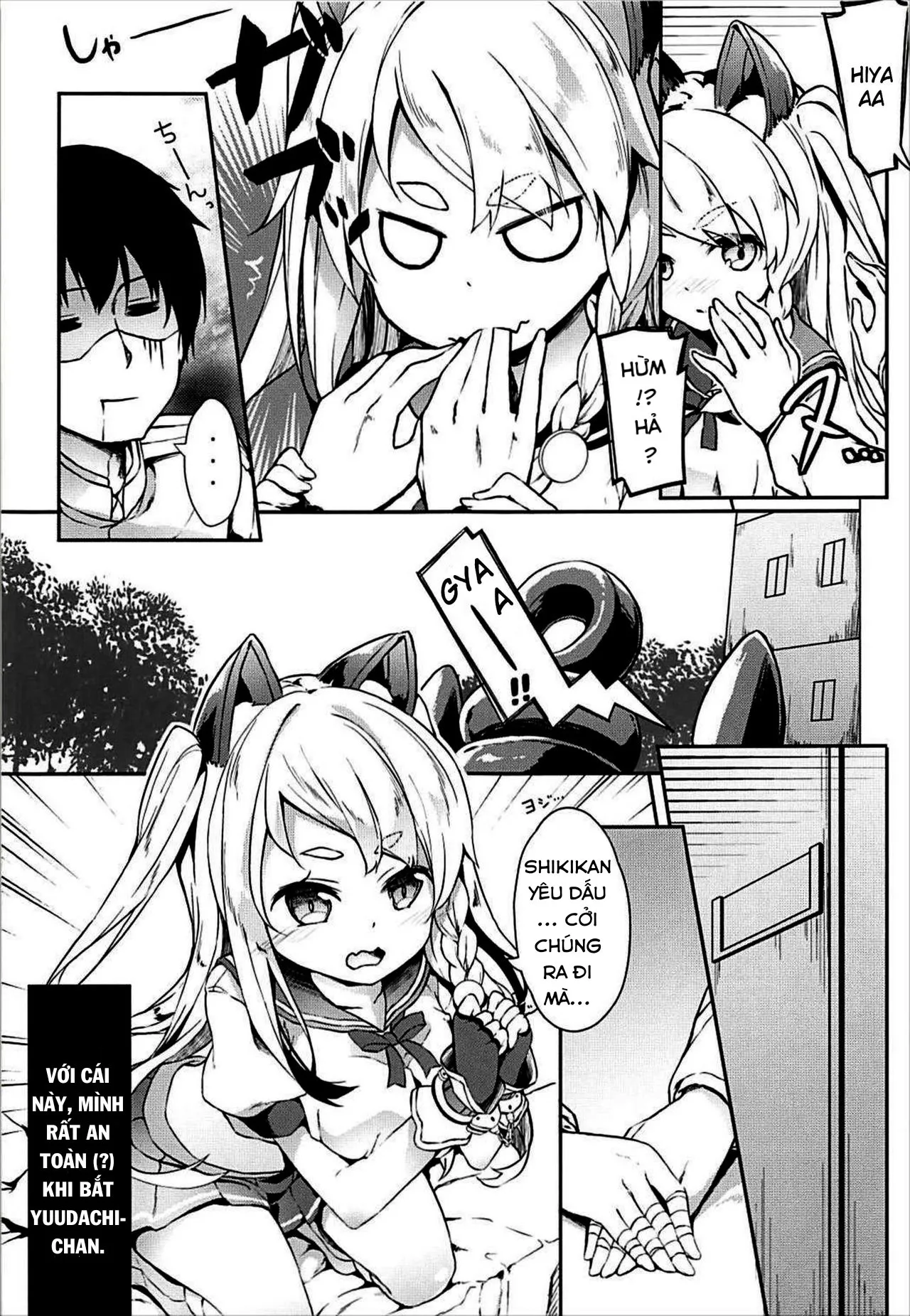 HentaiVN.net - Ảnh 6 - Hishokan Hajimemashita. -Shiratsuyu-class ver - Oneshot