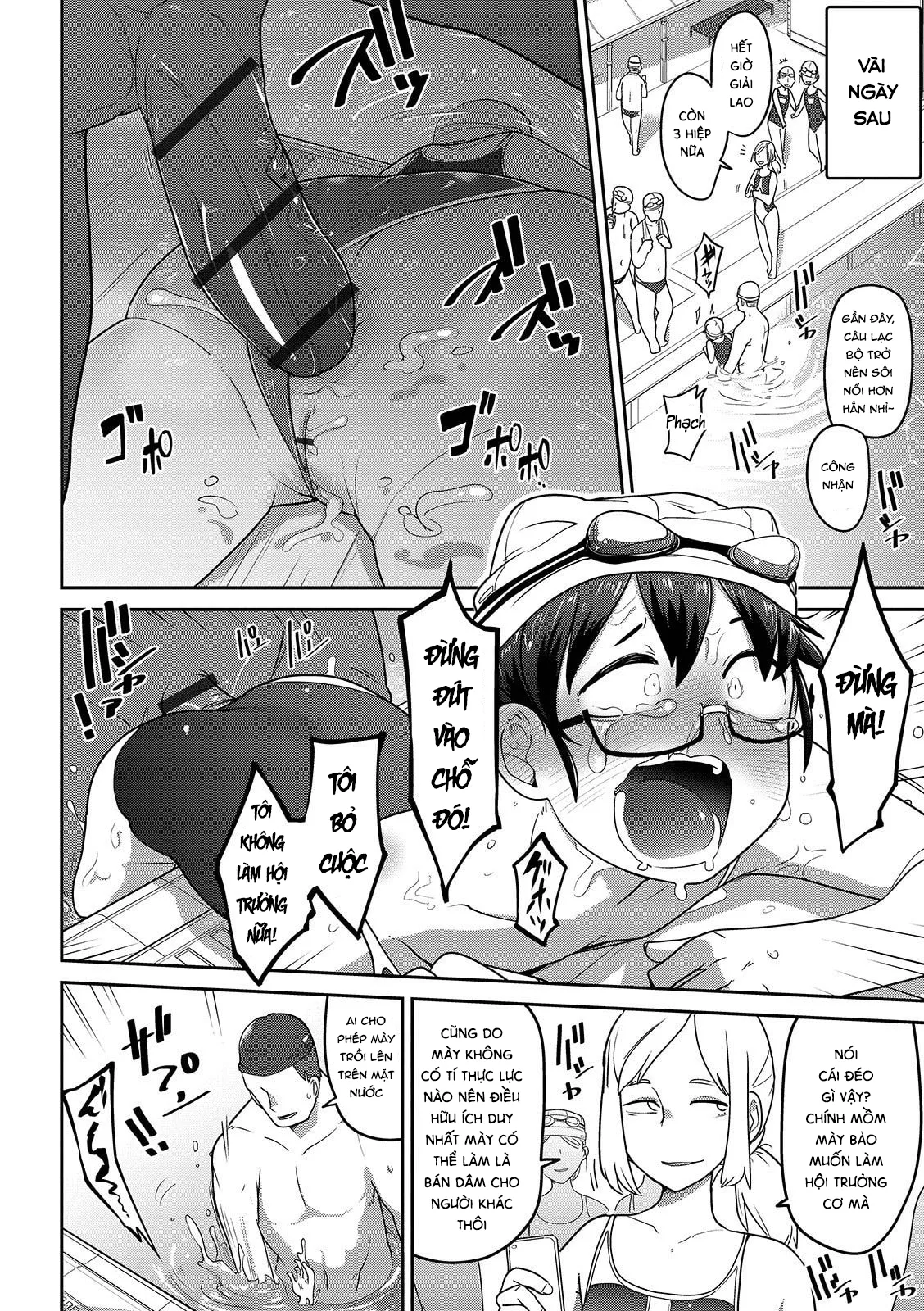 HentaiVN.net - Ảnh 15 - Hội trưởng vô dụng [いらない部長] - Oneshot