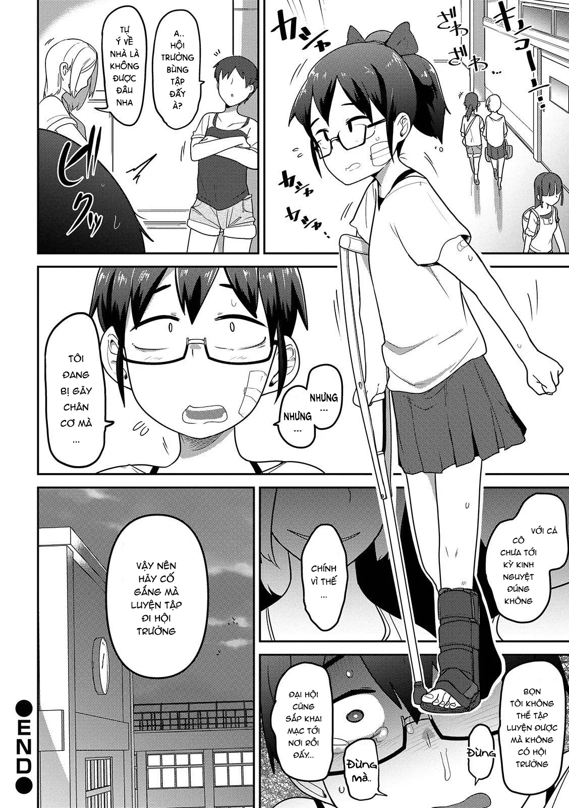 HentaiVN.net - Ảnh 17 - Hội trưởng vô dụng [いらない部長] - Oneshot