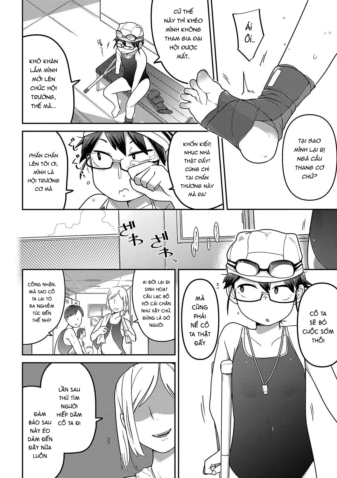 HentaiVN.net - Ảnh 7 - Hội trưởng vô dụng [いらない部長] - Oneshot