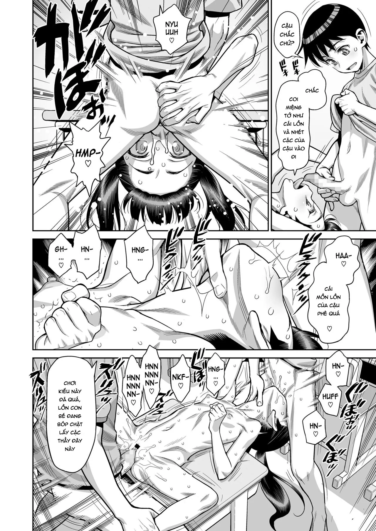 HentaiVN.net - Ảnh 15 - Thác loạn sau giờ học [Houkago no Kyoushitsu de Rankou Suru Inran JS nante Iru Hazu ga Nai!] - Oneshot