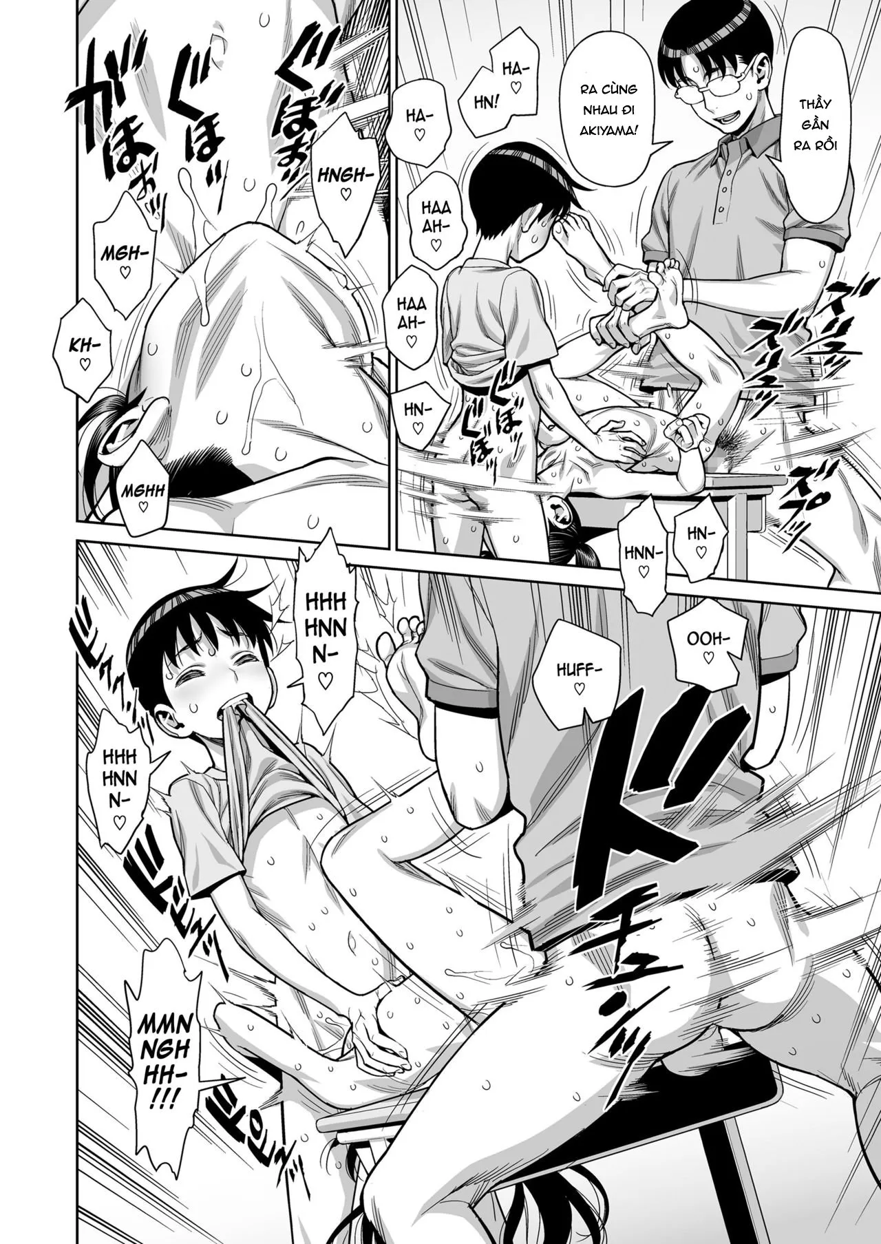 HentaiVN.net - Ảnh 17 - Thác loạn sau giờ học [Houkago no Kyoushitsu de Rankou Suru Inran JS nante Iru Hazu ga Nai!] - Oneshot